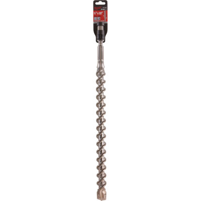 Foret robuste à quatre tranchants, 1-1/4", Tige Cannelure, Carbure
