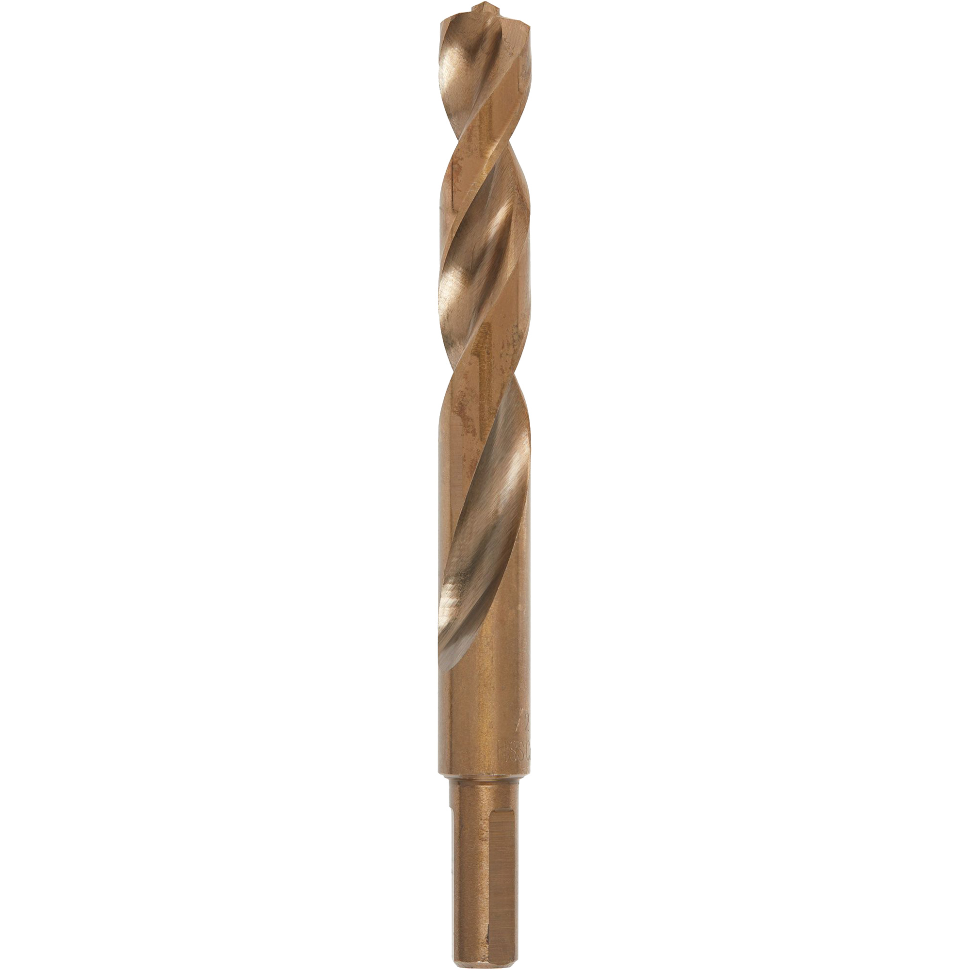 Foret série courte Red HelixMC, Acier rapide, 1/2", 5-1/8" lo, 4-1/2" Cannelure, 135° Angle