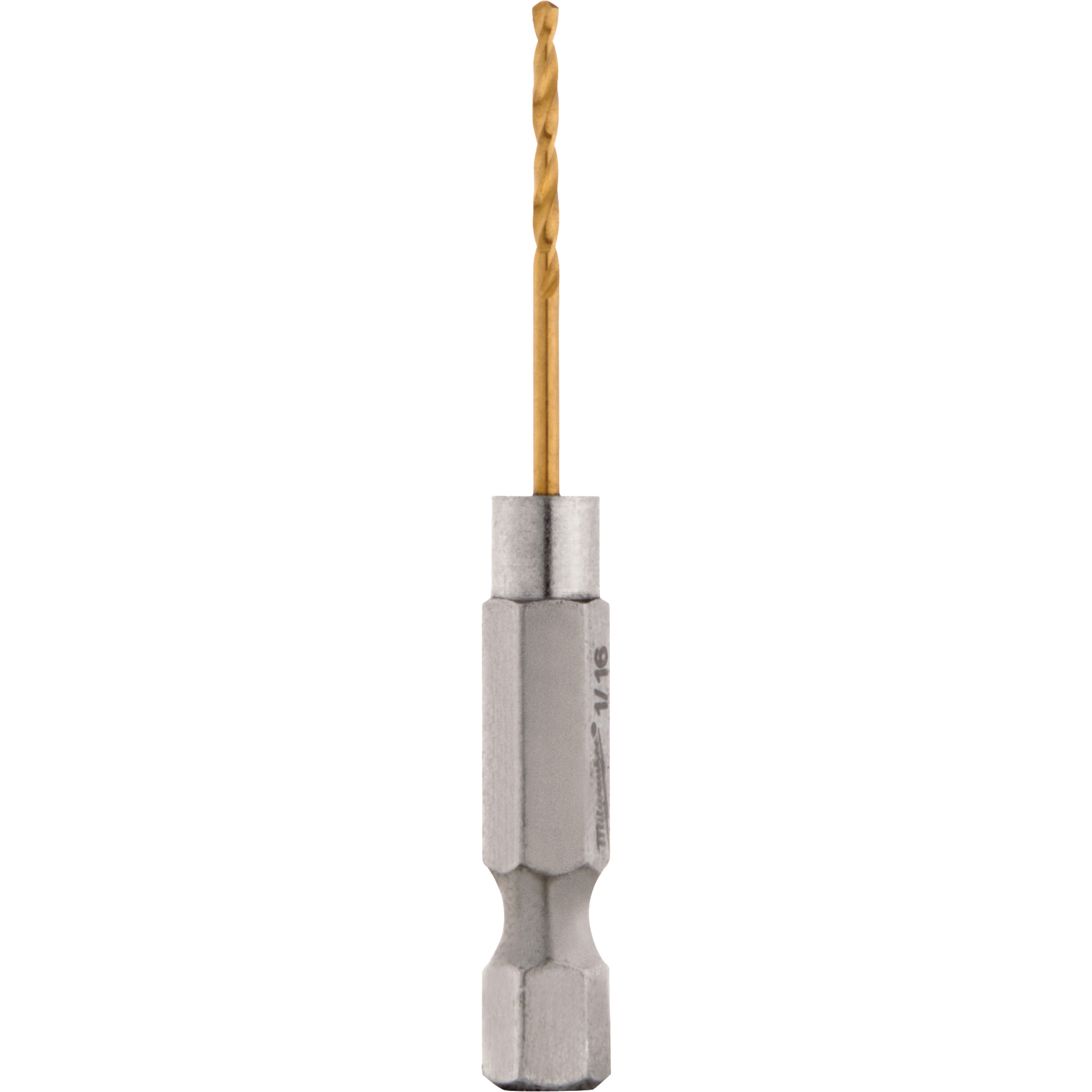 Foret ShockwaveMC, 1/16", Titane, Cannelure 5/8", Pointe de 135°