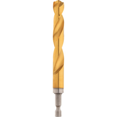 Foret ShockwaveMC, 1/2", Titane, Cannelure 3-21/64, Pointe de 135°