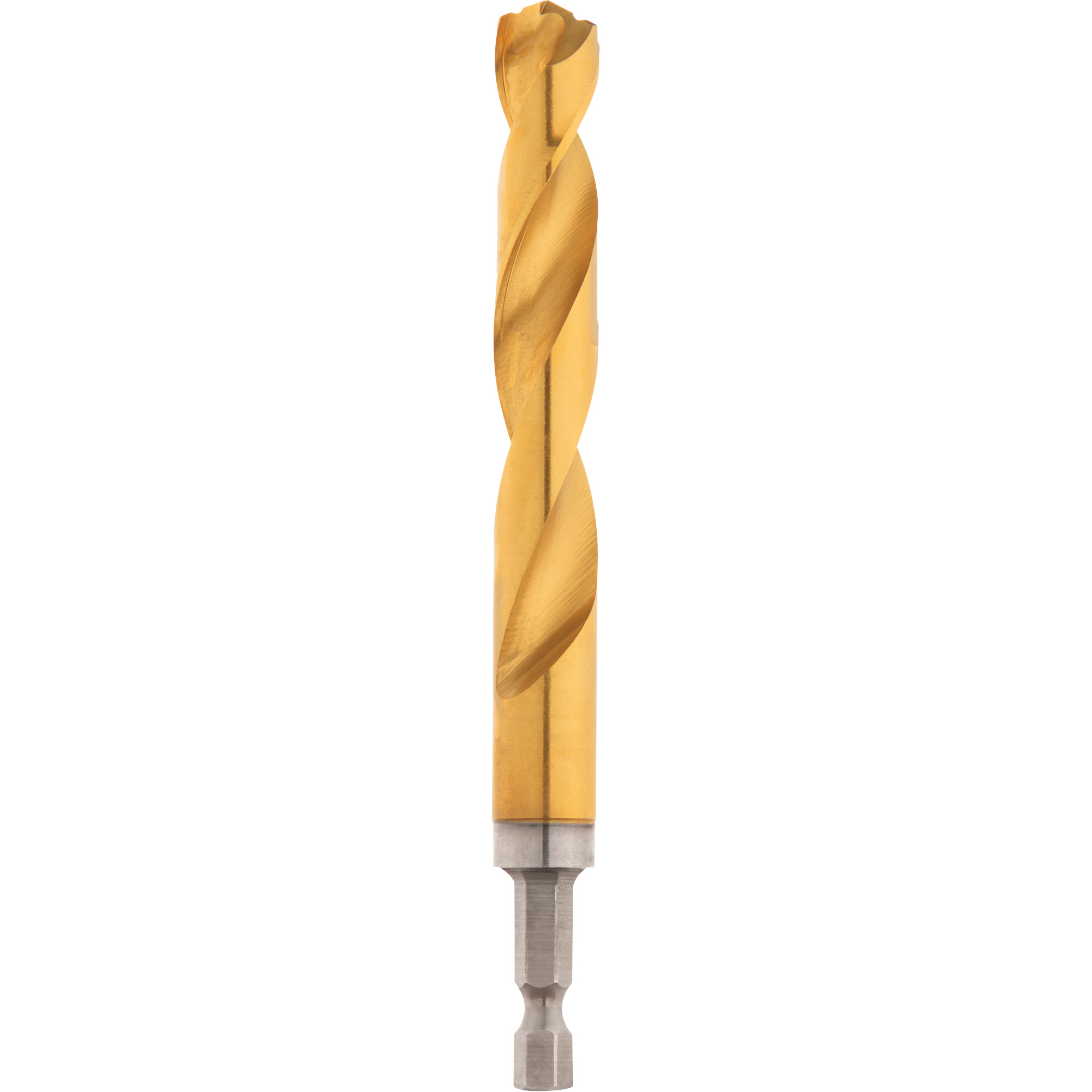 Foret ShockwaveMC, 1/2", Titane, Cannelure 3-21/64, Pointe de 135°