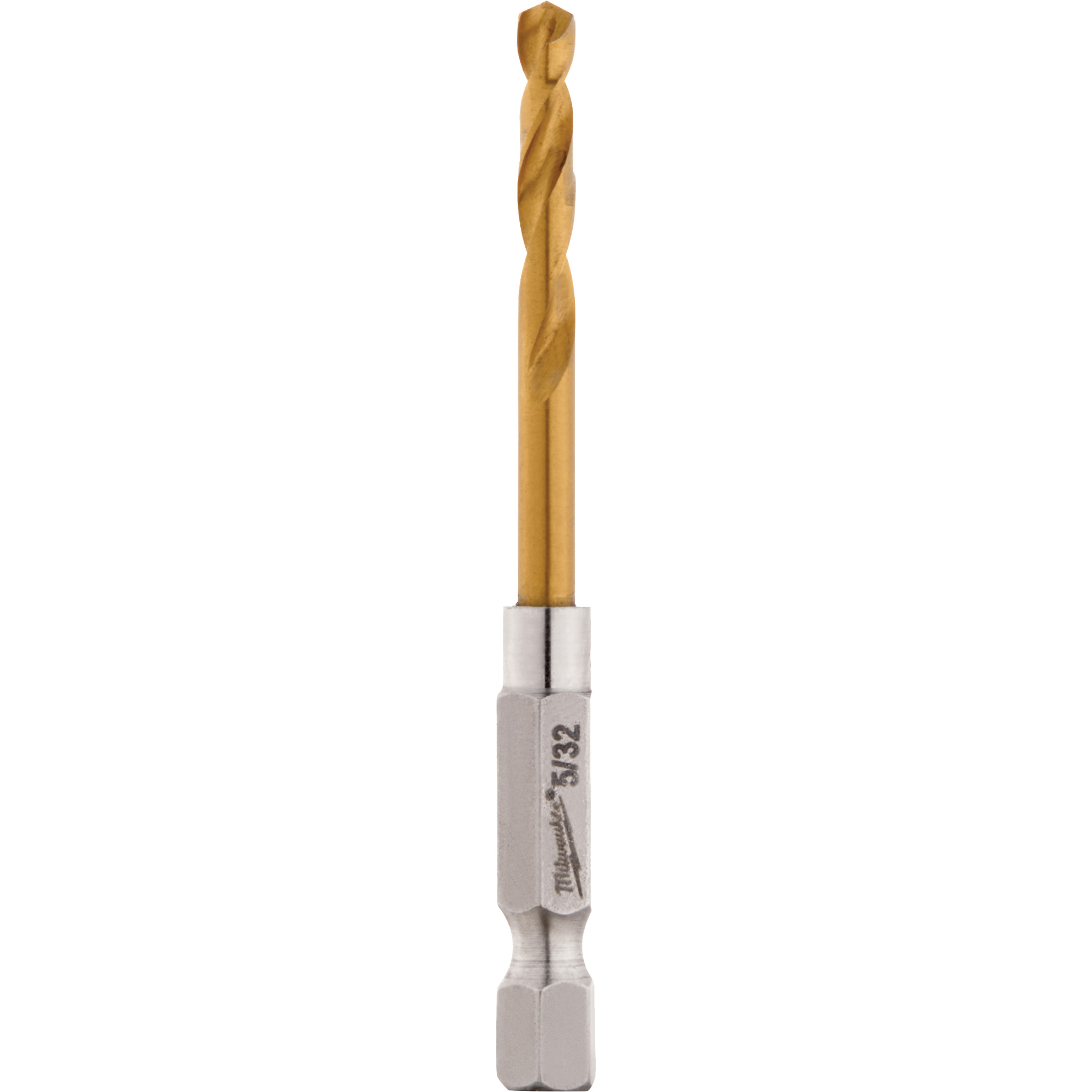 Foret ShockwaveMC, Titane, Cannelure 1-1/64", Pointe de 135°