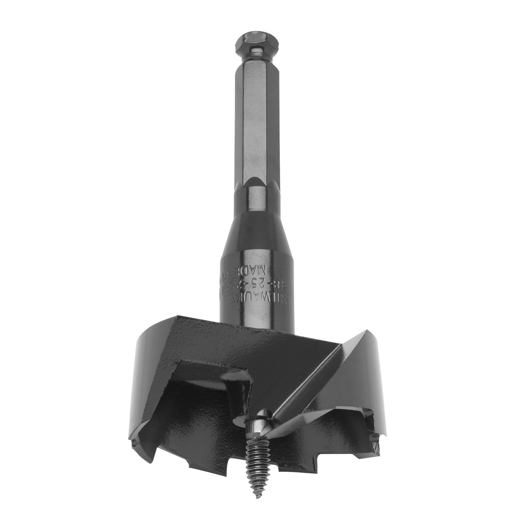 Foret standard à alimentation automatique, 2-9/16", Longeur de 3-5/8", Tige 7/16" hexagonal