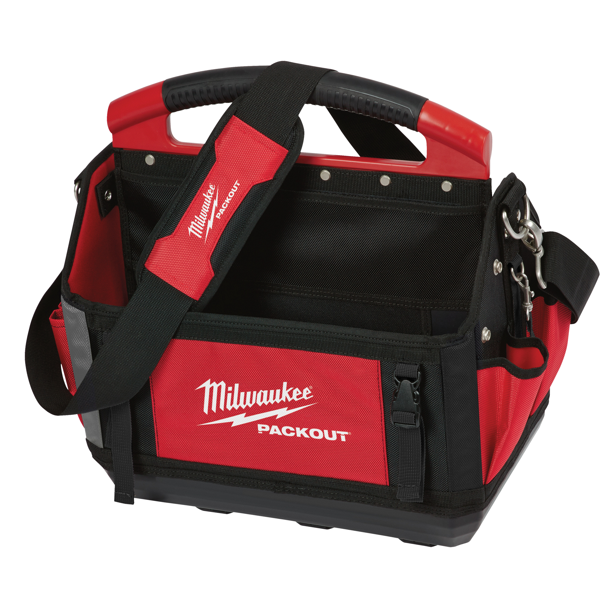 Fourre-tout PackoutMC, Nylon balistique, 31 pochettes, Noir/Rouge