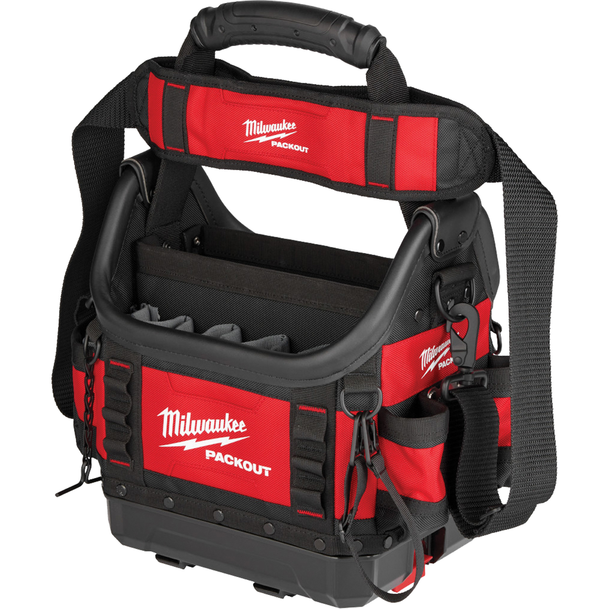 Fourre-tout structuré 10" PackOutMC, Polyester balistique, 35 pochettes, Rouge