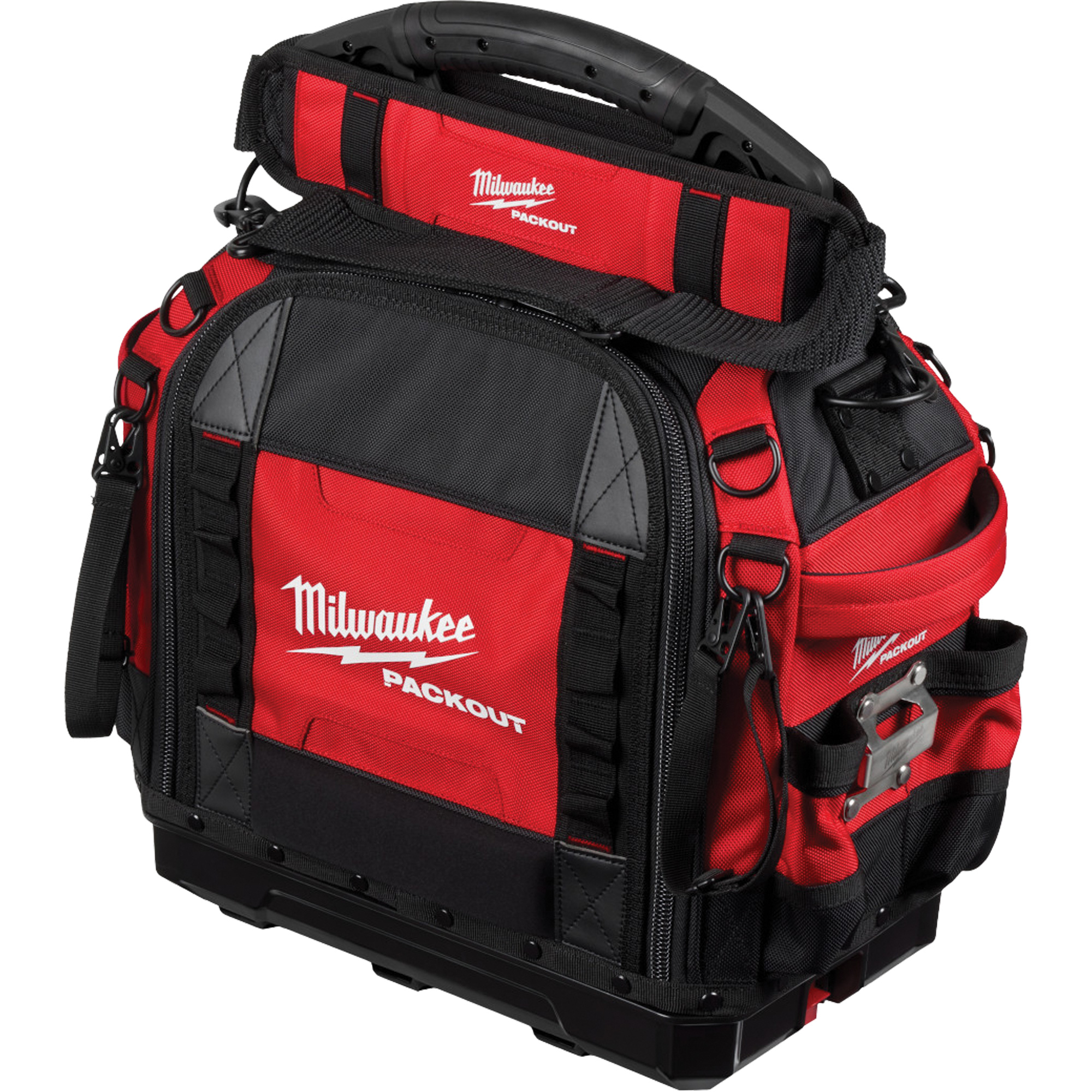 Fourre-tout structuré 15" PackOutMC, Polyester balistique, 65 pochettes, Rouge