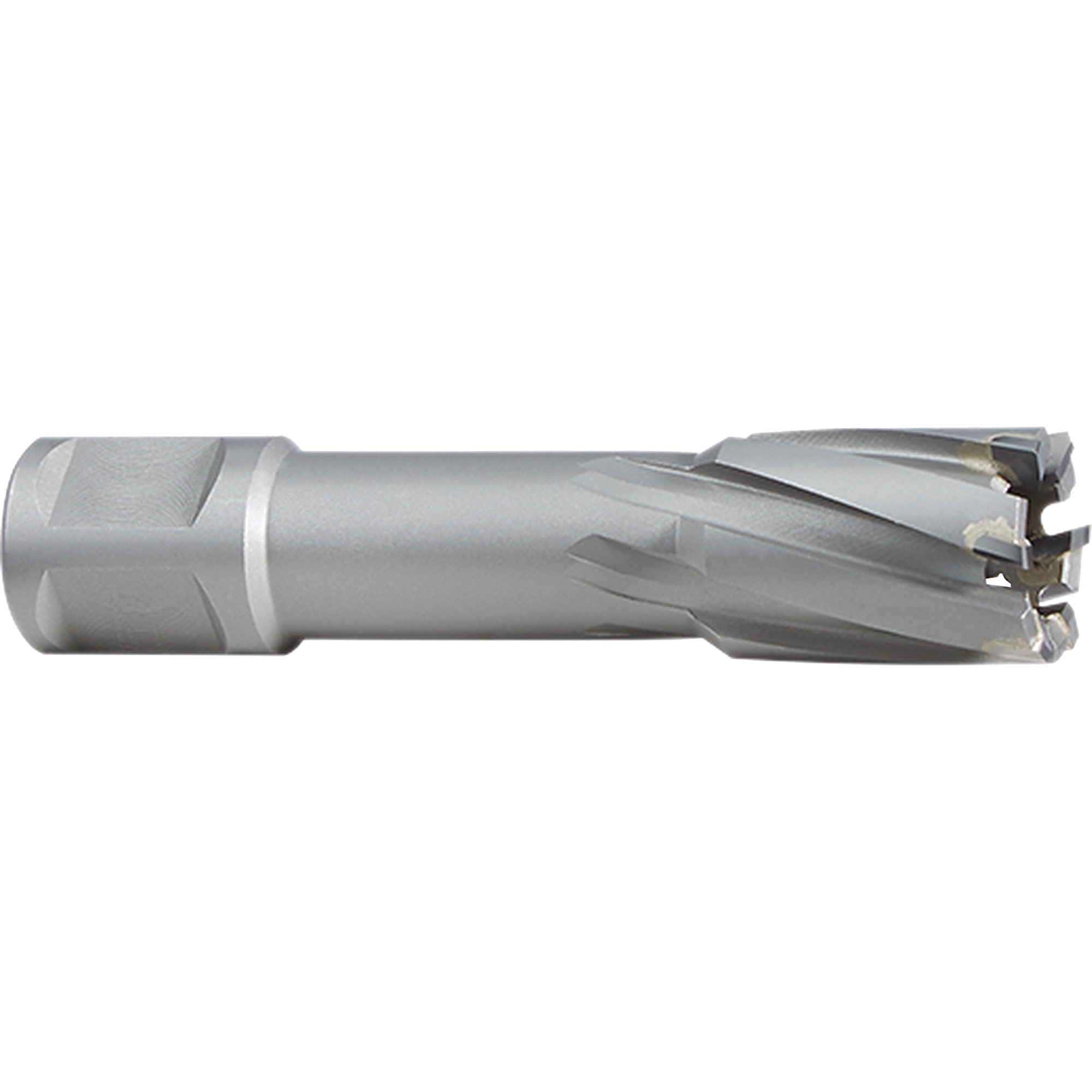 Fraise annulaire TCT, Diamètre de 15/16", Carbure, Profondeur de la coupe de 2", Tige 3/4"