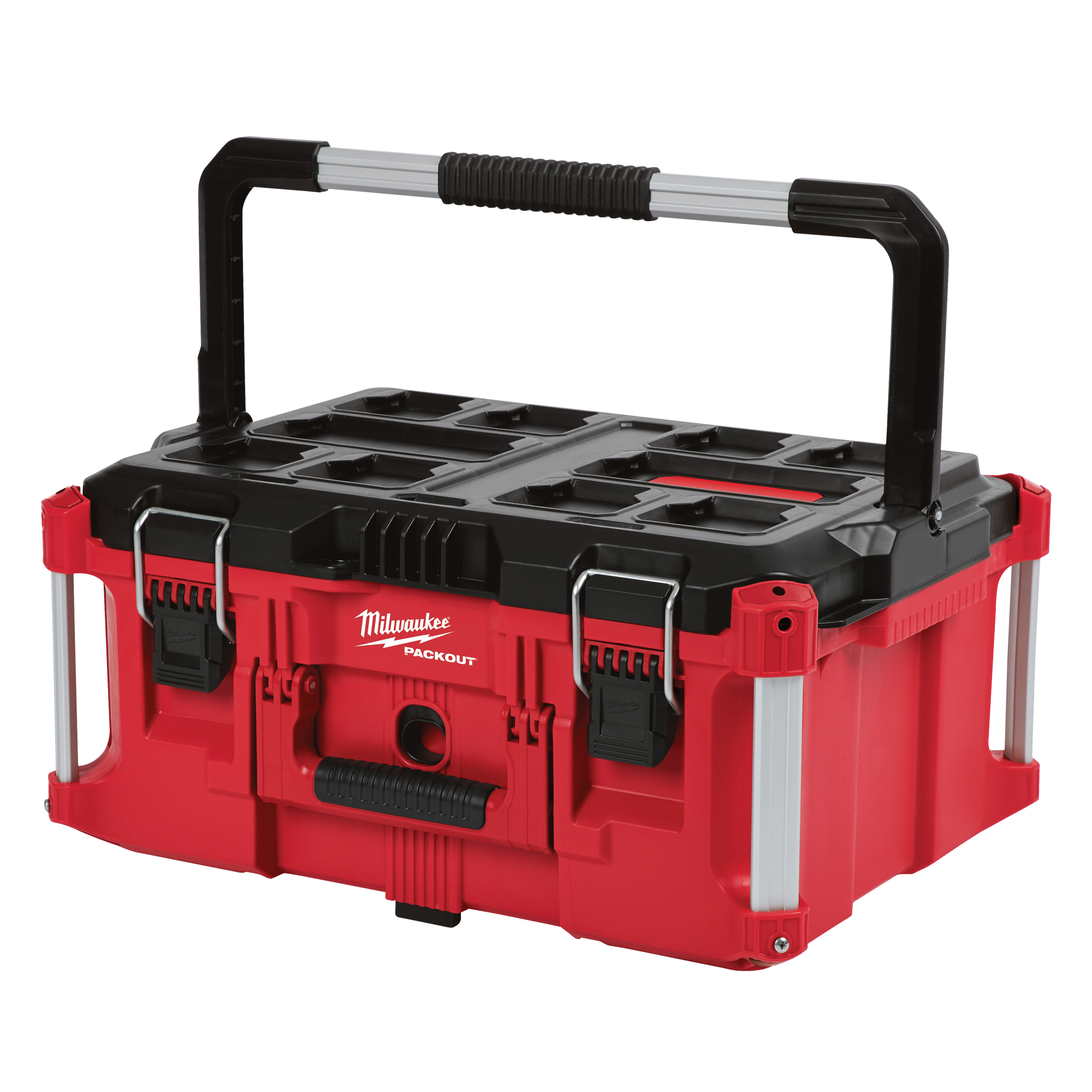 Grande boîte à outils PackoutMC, 22" x 16" x 11", Noir/Rouge