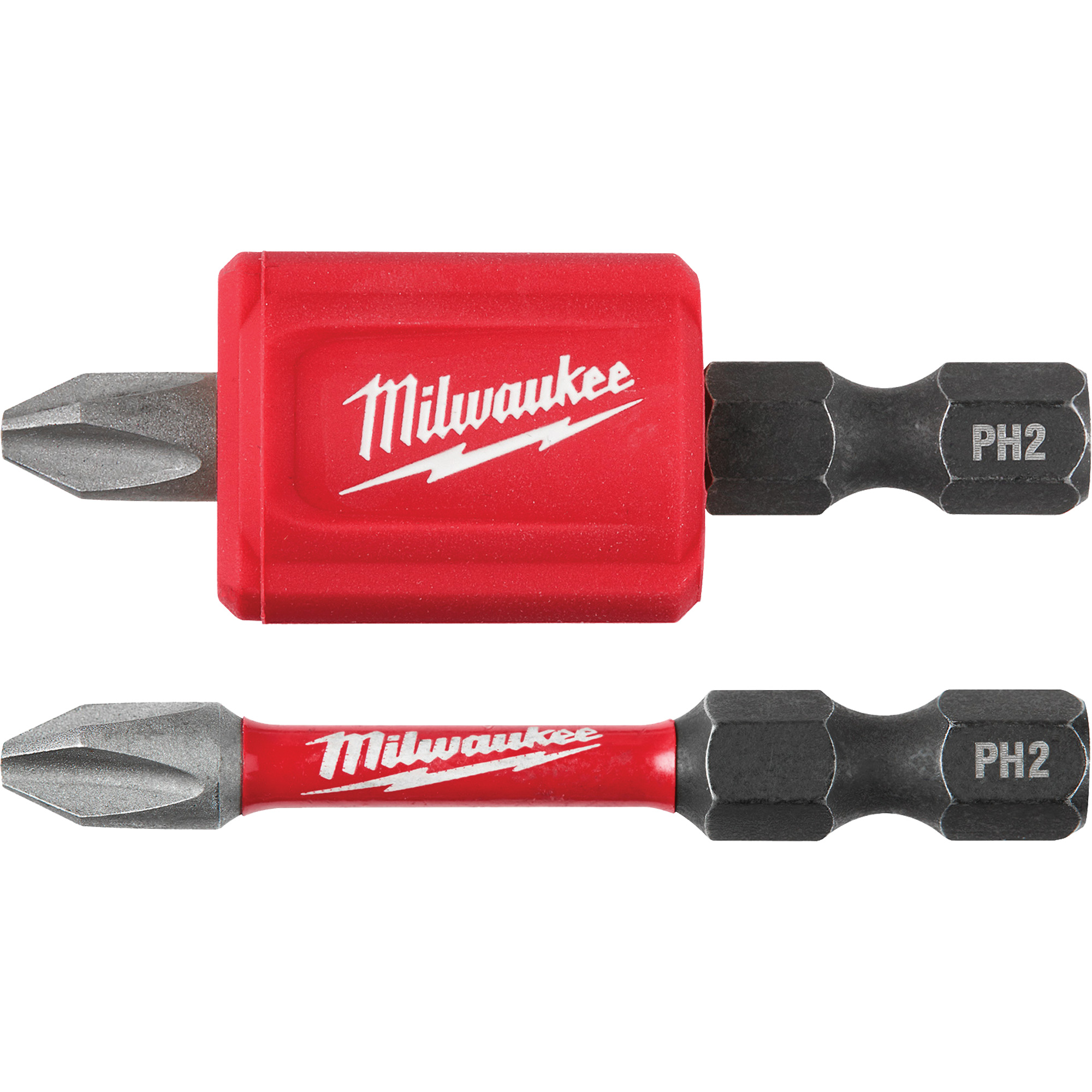 Jeu d’accessoires aimantés ShockwaveMC Impact DutyMC et d’embouts PH2, 3 morceaux, Acier allié