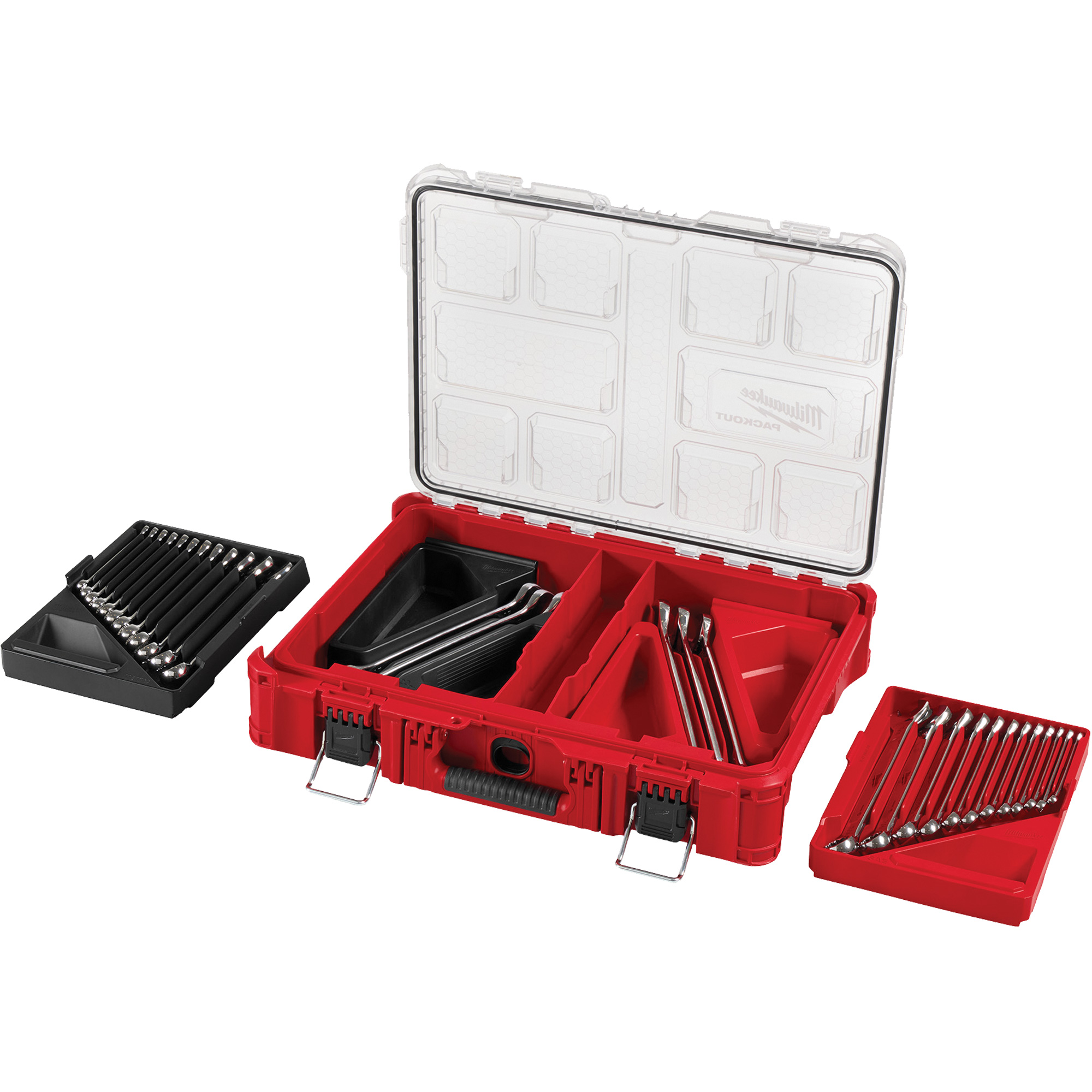 Jeu de clés avec organisateur PackOutMC, Combinaison, 30 morceaux, Impérial et métrique