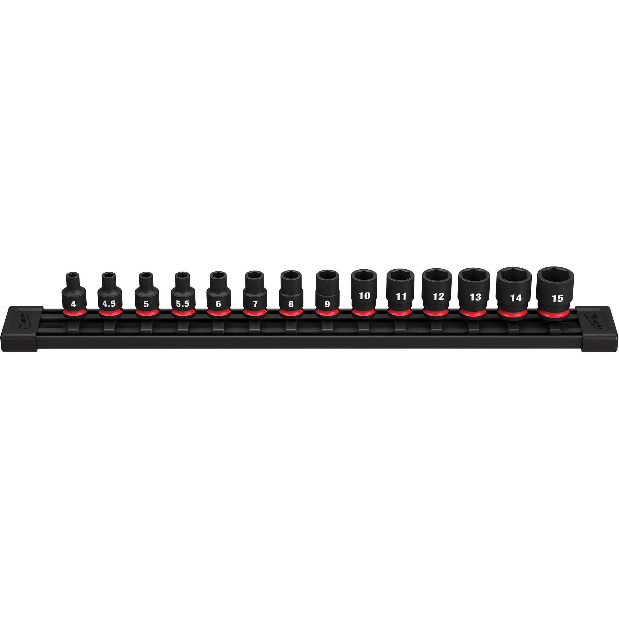 Jeu de douilles métriques à 6 pans ShockwaveMC Impact DutyMC, 14 Mcx, Chocs, Prise de 1/4"