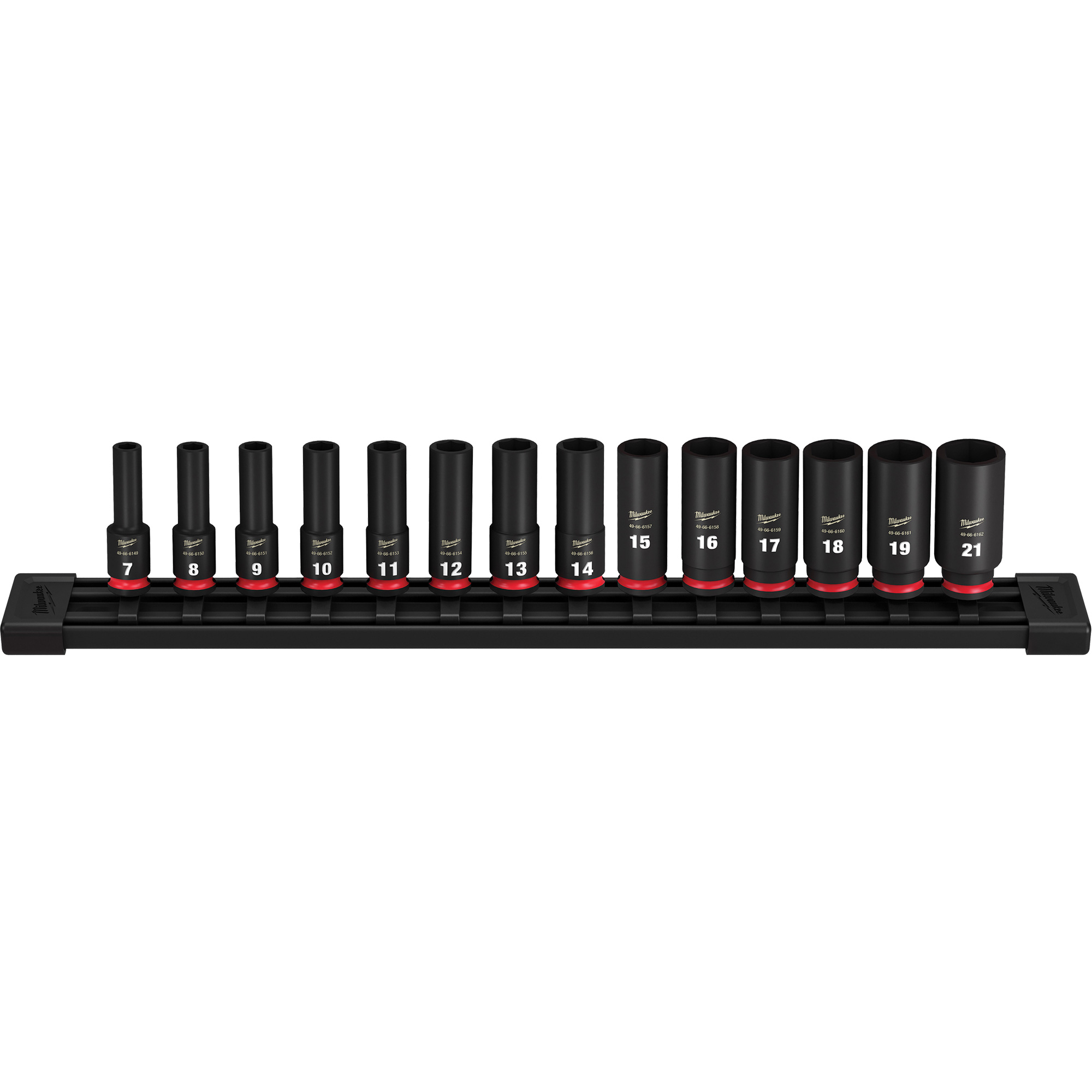 Jeu de douilles métriques à 6 pans ShockwaveMC Impact DutyMC, 14 Mcx, Chocs, Prise de 3/8", Profond