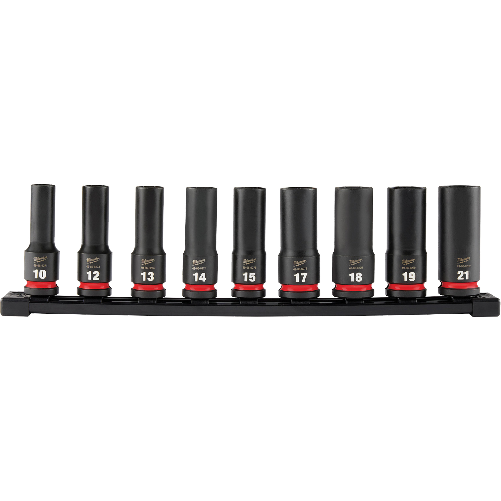 Jeu de douilles métriques à 6 pans Shockwave Impact DutyMC, 9 Mcx, Chocs, Prise de 1/2", Profond