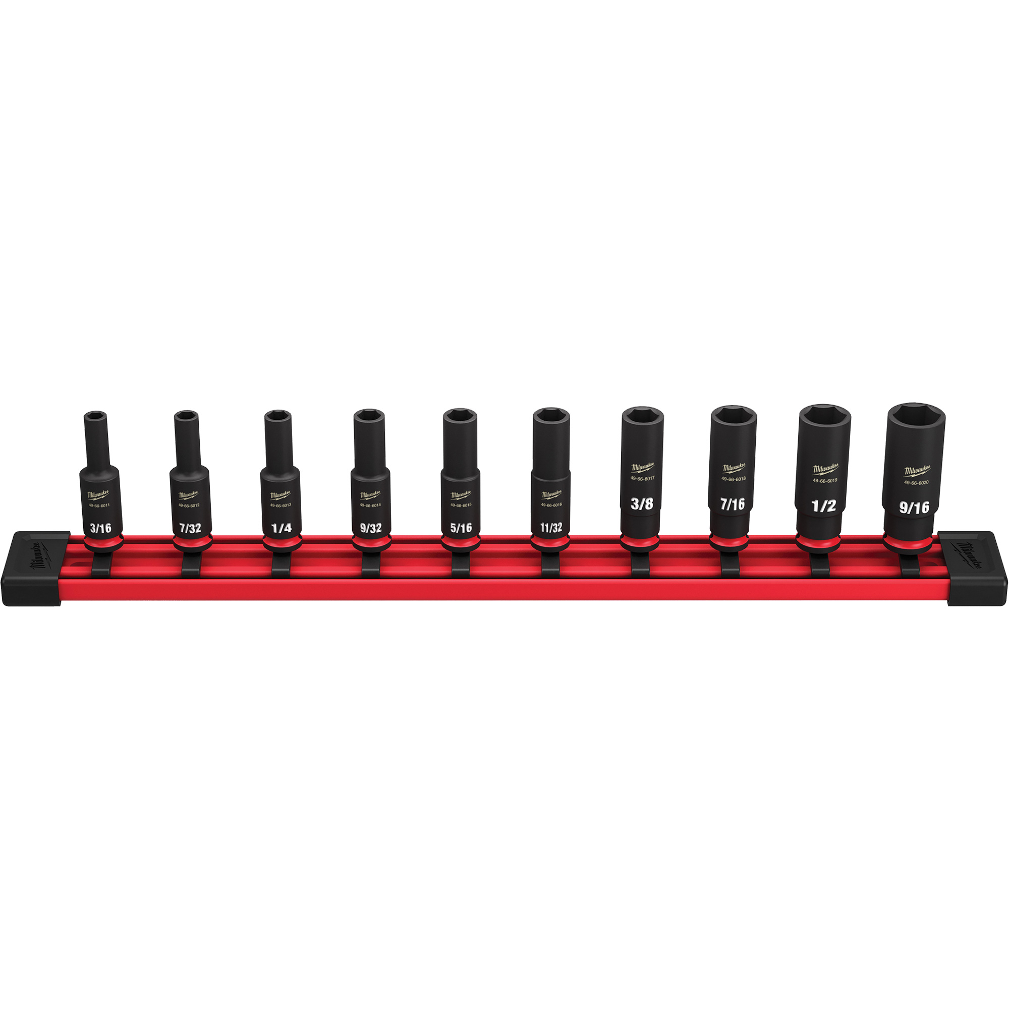 Jeu de douilles SAE à 6 pans ShockwaveMC Impact DutyMC, 14 Mcx, Chocs, Prise de 1/4", Profond