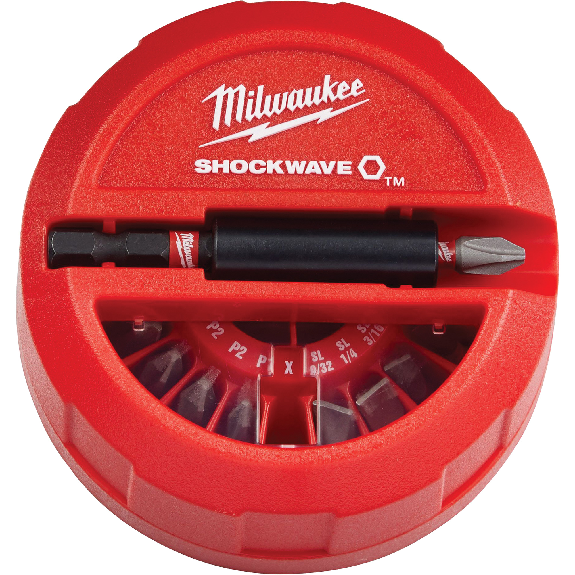Jeu de forets et de mèches ShockwaveMC, 22 morceaux, Acier