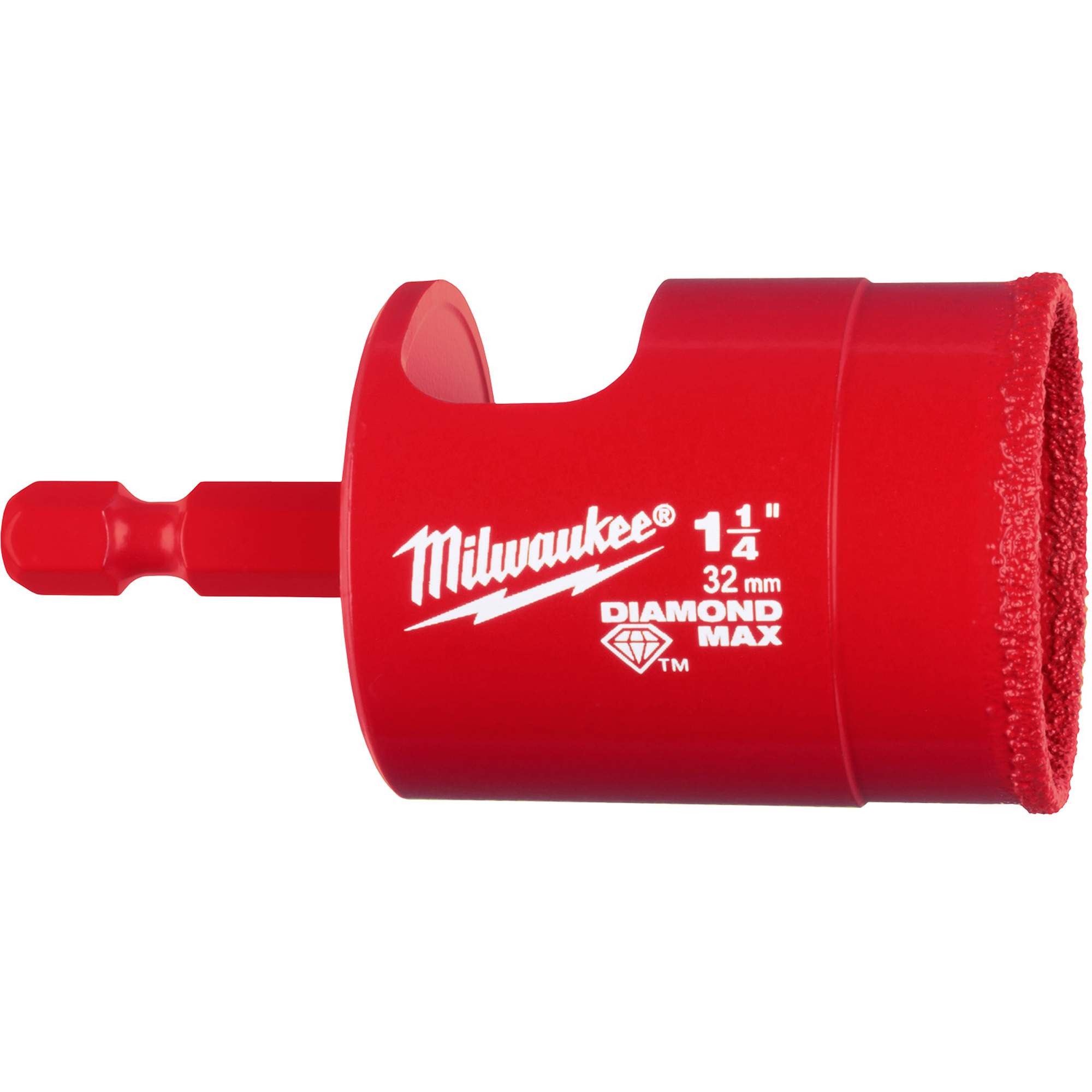 Jeu de forets pour scie-cloche Diamond MaxMC, 1-1/4", Profondeur de la coupe 1-1/2", Losange