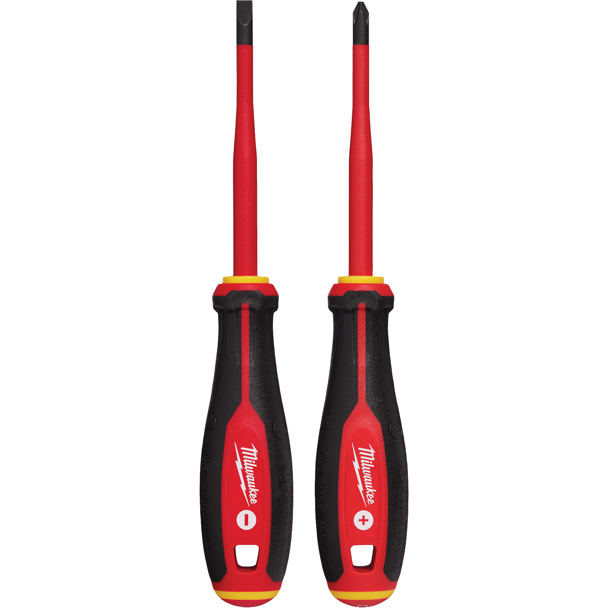 Jeu de tournevis isolés à pointe étroite, 2 mcx, Magnétique