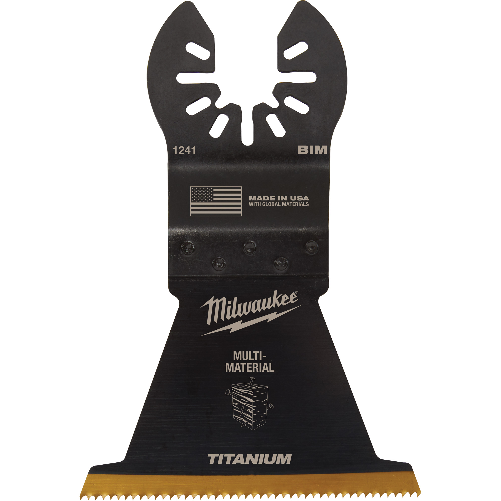 Lames 2-1/2" multimatériau Open-LokMC renforcé au titane