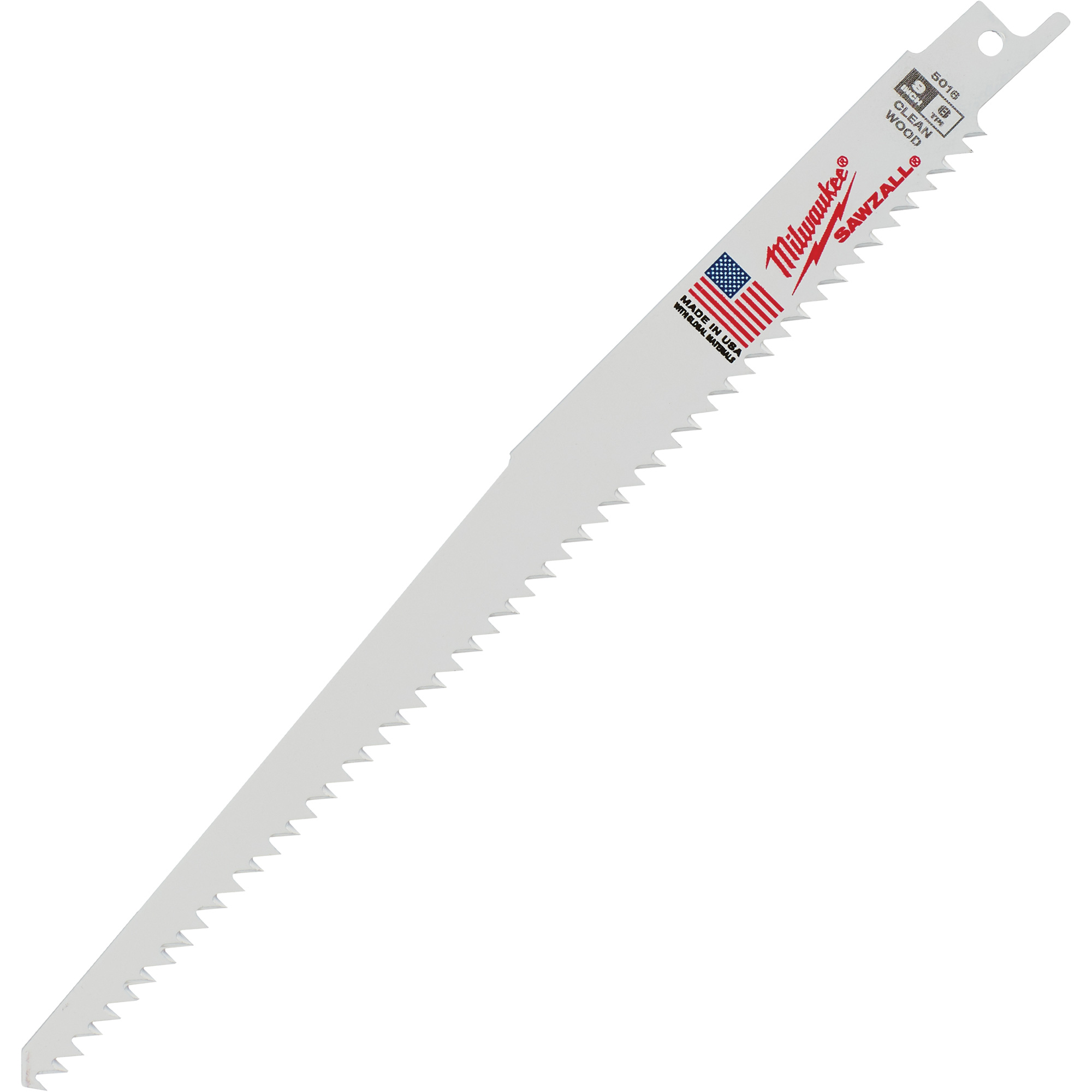 Lame à élagage SawzallMD, Bimétal, 6 Dents par pouce, 9" lo x 3/4" la