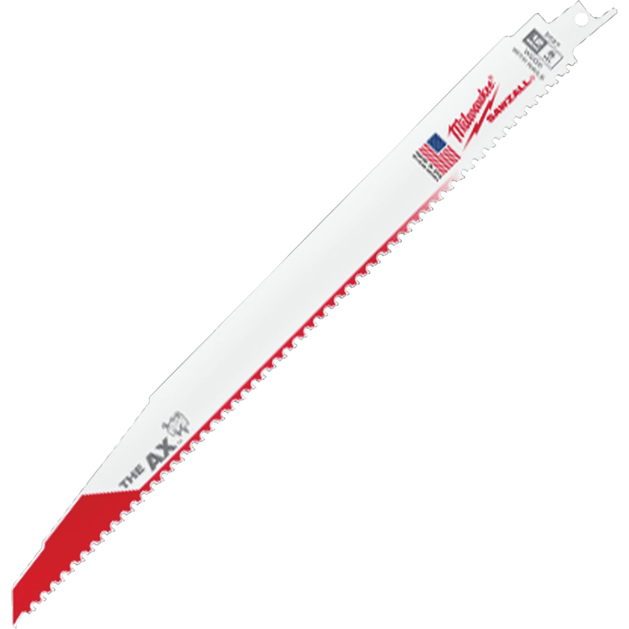 Lame de scie alternative AxMC SawzallMD, Bimétal, 5 Dents par pouce, 12" lo x 1" la