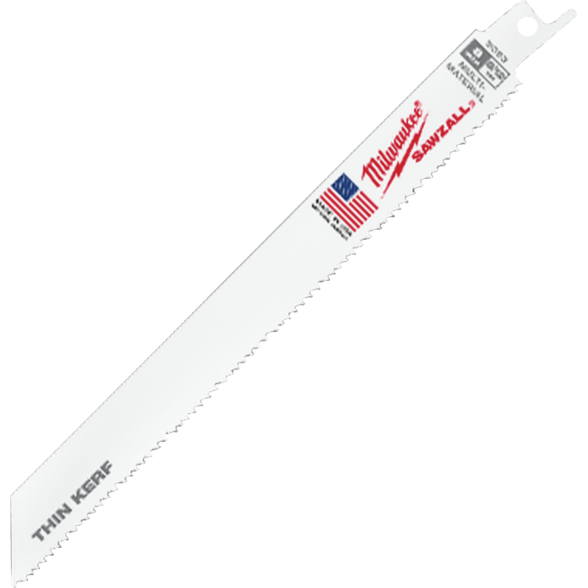 Lame de scie alternative SawzallMD, Bimétal, 8-1/2 Dents par pouce, 8" lo x 3/4" la