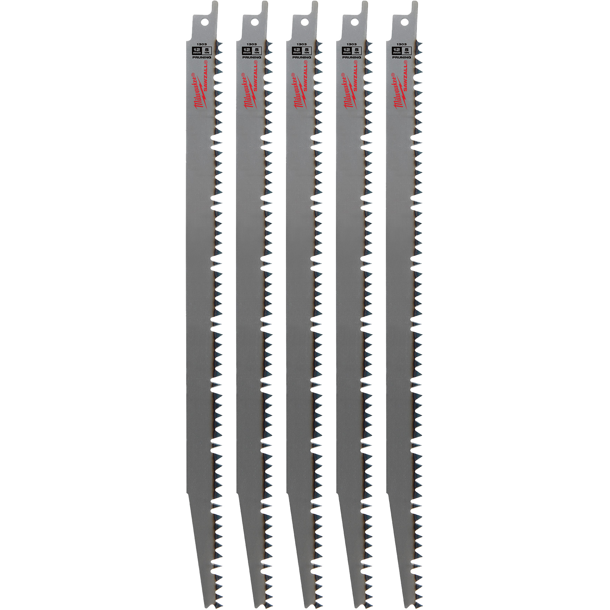 Lame de scie pour l'élagage SAWZALLMD, 5 Dents par pouce, 12" lo