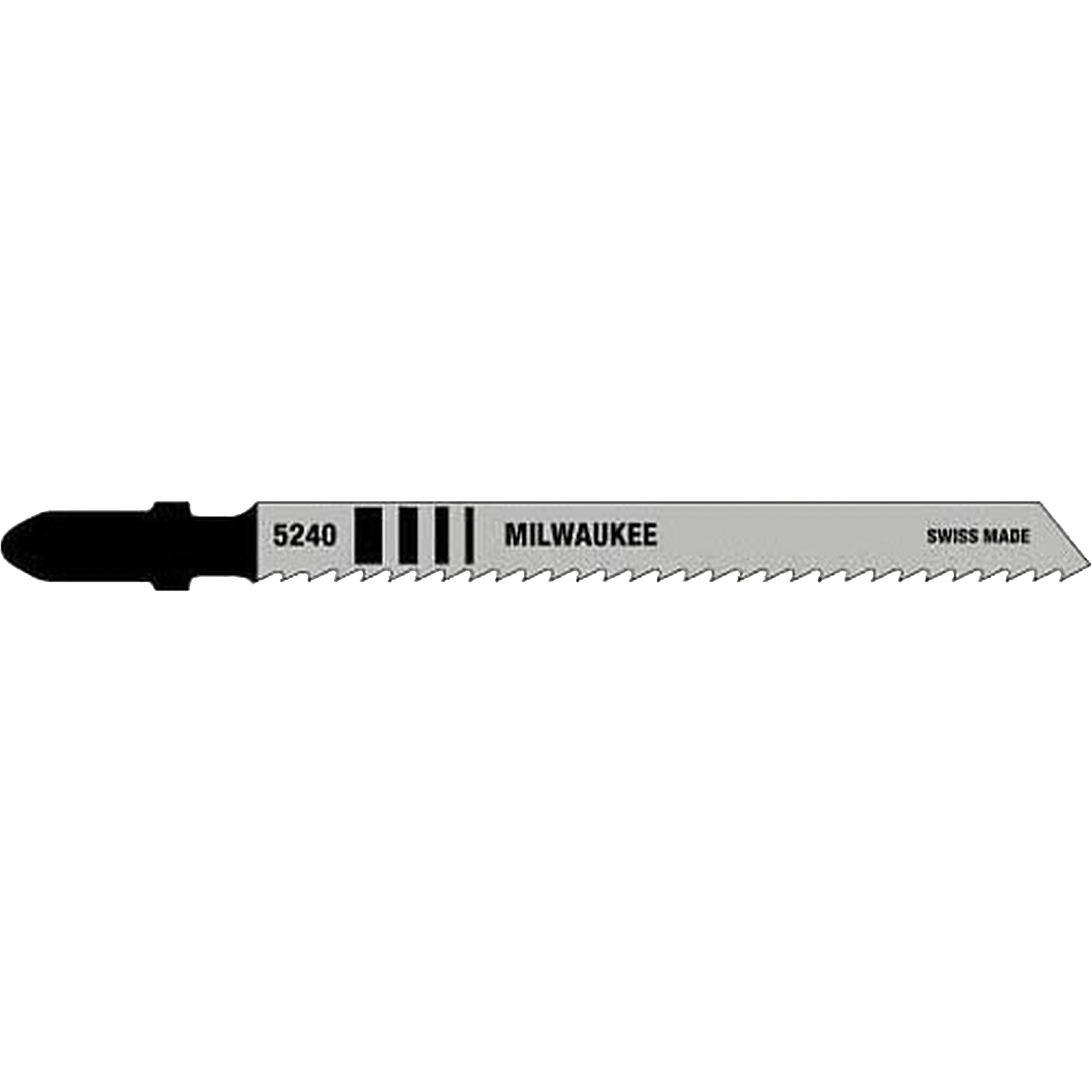 Lame de scie sauteuse, Bimétal, Tige en T, 4" lo, 10 dents par pouce
