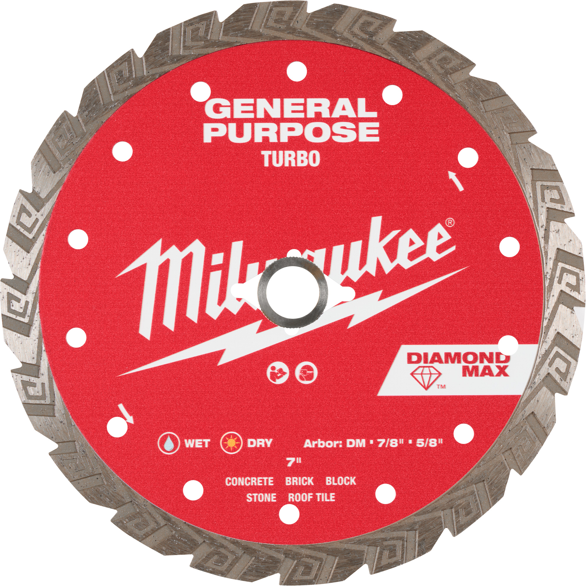 Lame diamantée turbo à usage général DIAMOND MAXMC