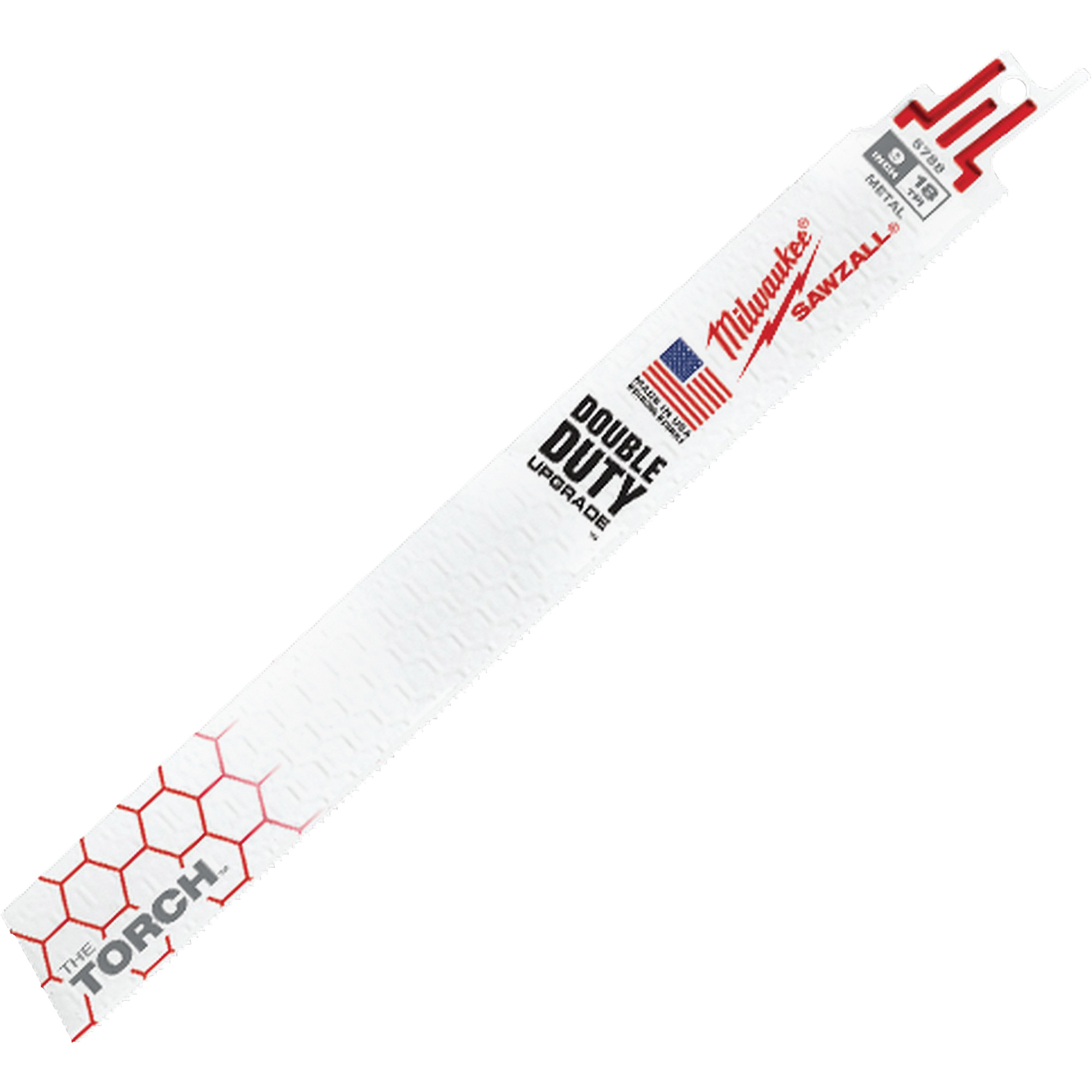 Lame The TorchMC SawzallMD, Bimétal, 18 Dents par pouce, 9" lo x 1" la