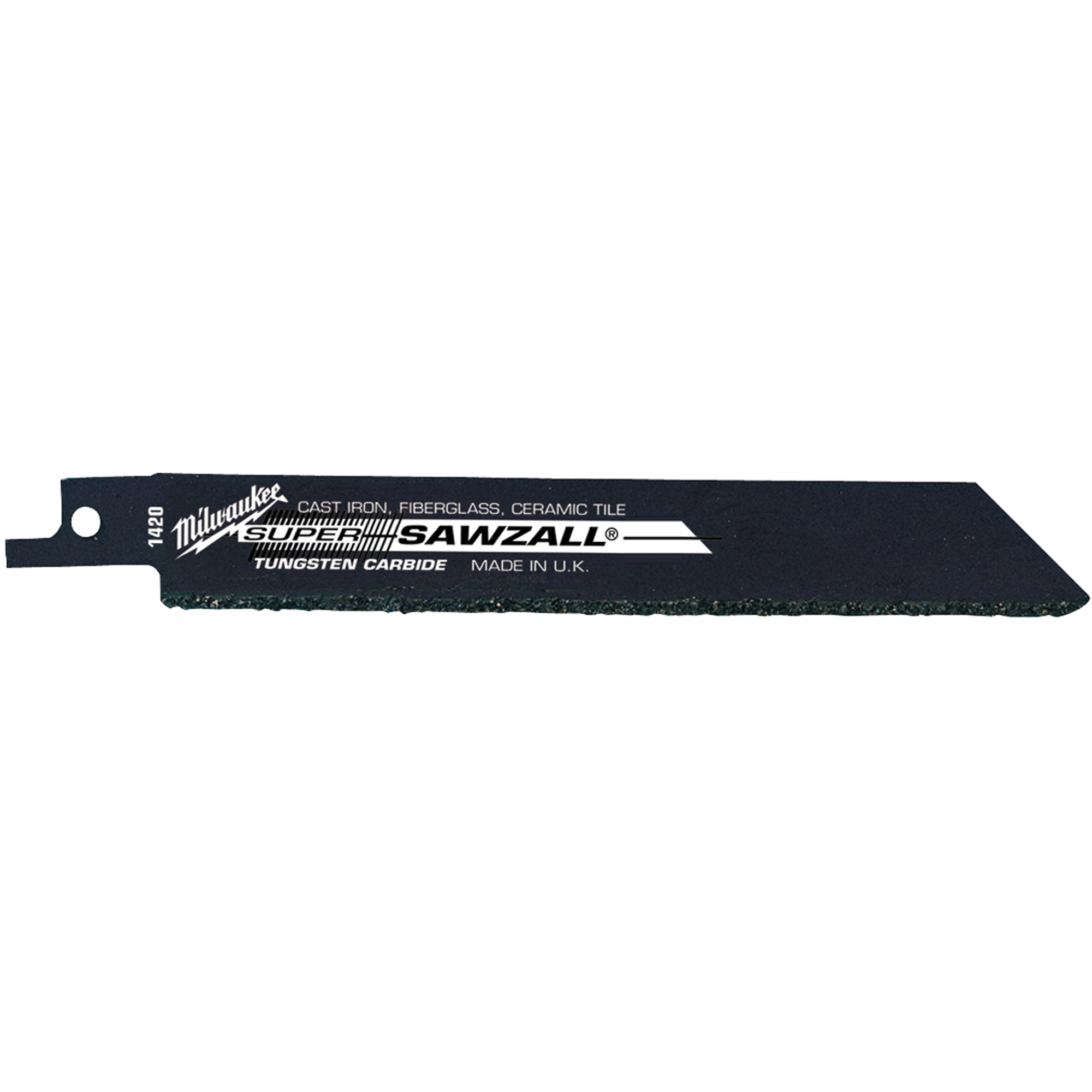 Lames haute performance Super SawzallMD, Carbure, 6" lo x 3/4" la