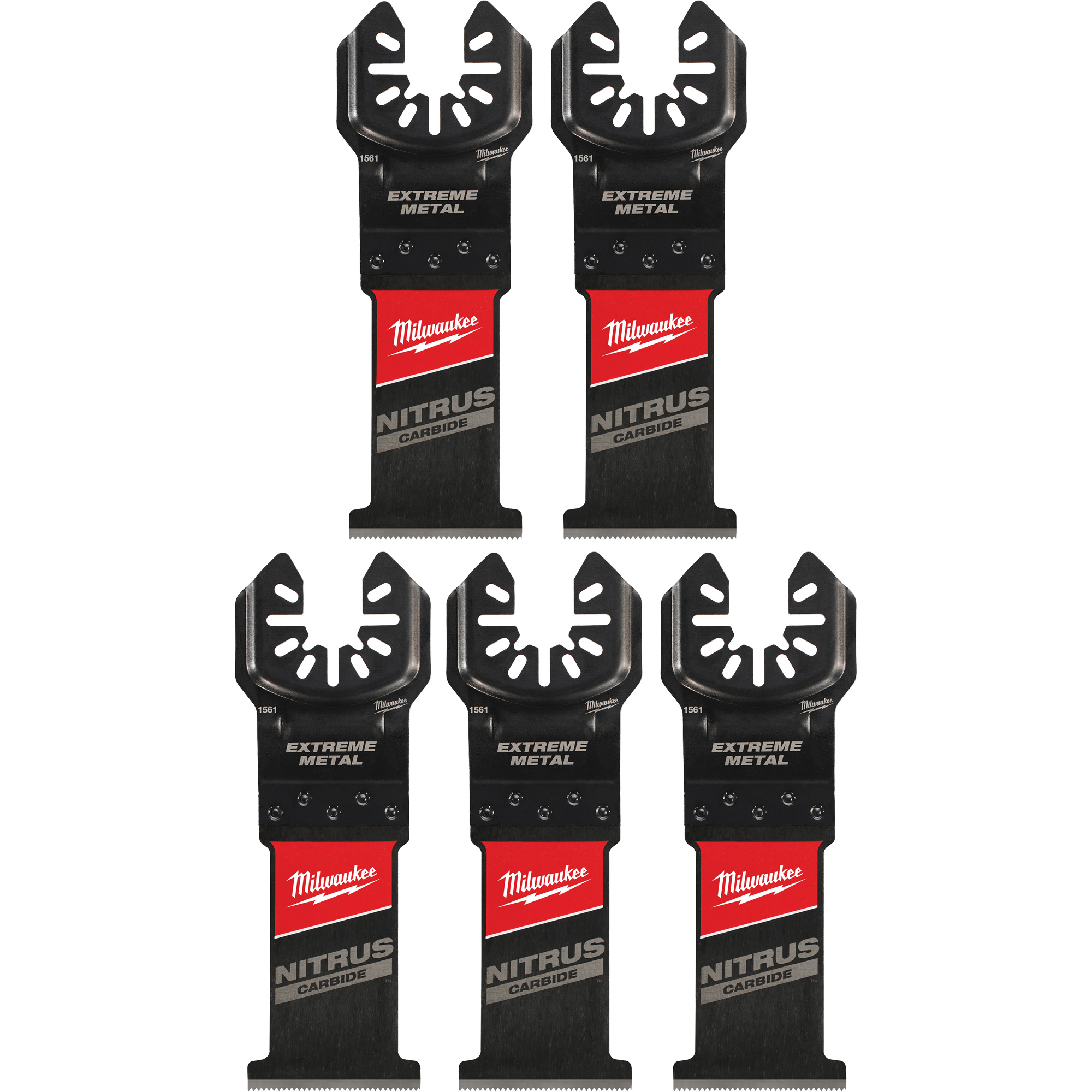 Lames multi-outils oscillantes Nitrus CarbideMC Extreme Metal Universal Fit Open-LokMC
