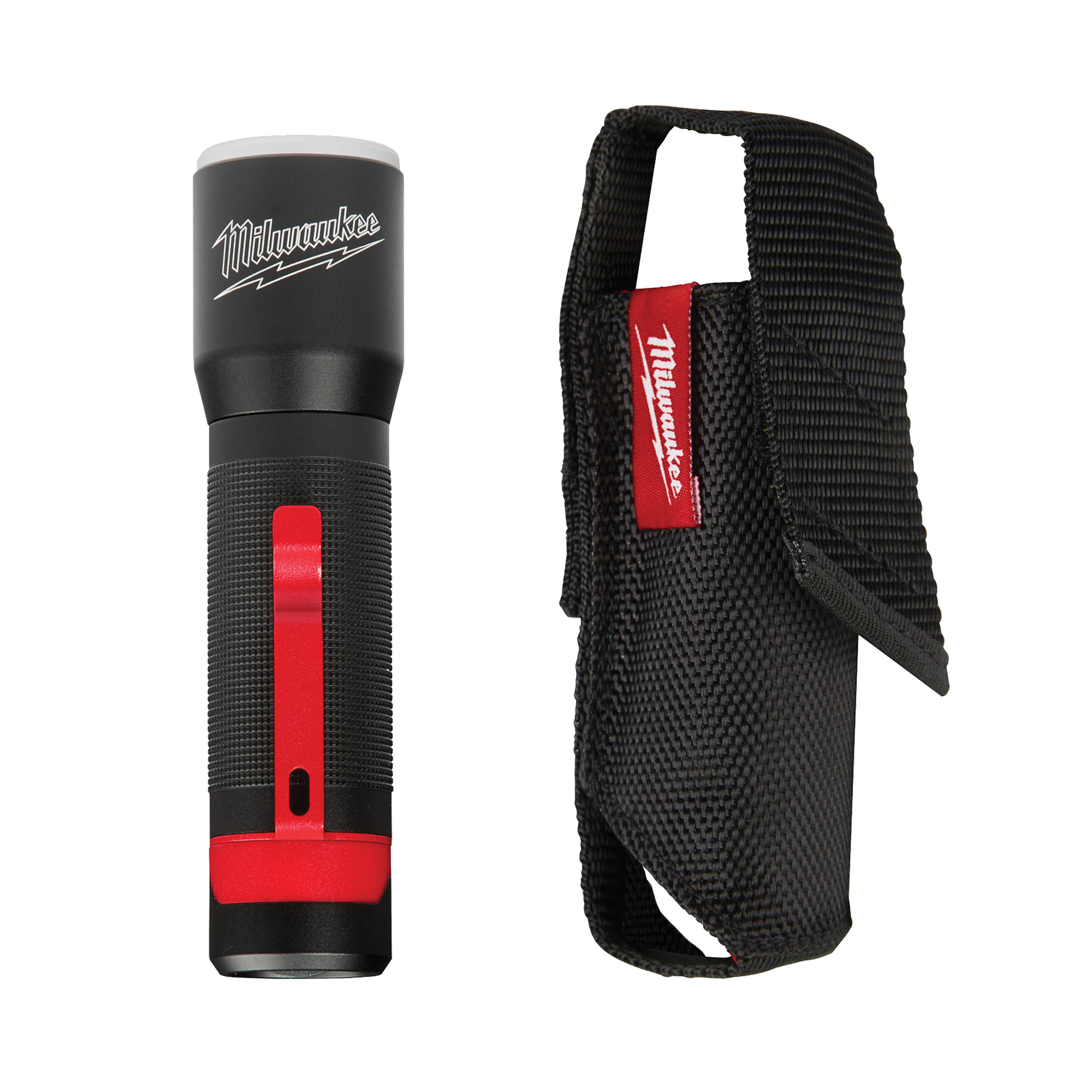 Lampe de poche à faisceau concentré 325L avec étui, DEL, 325 lumens, Piles AAA