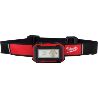Lampe frontale magnétique et lampe de travail, DEL, 450 lumens, 2,5 hres de fonctionnement, piles Rechargeable