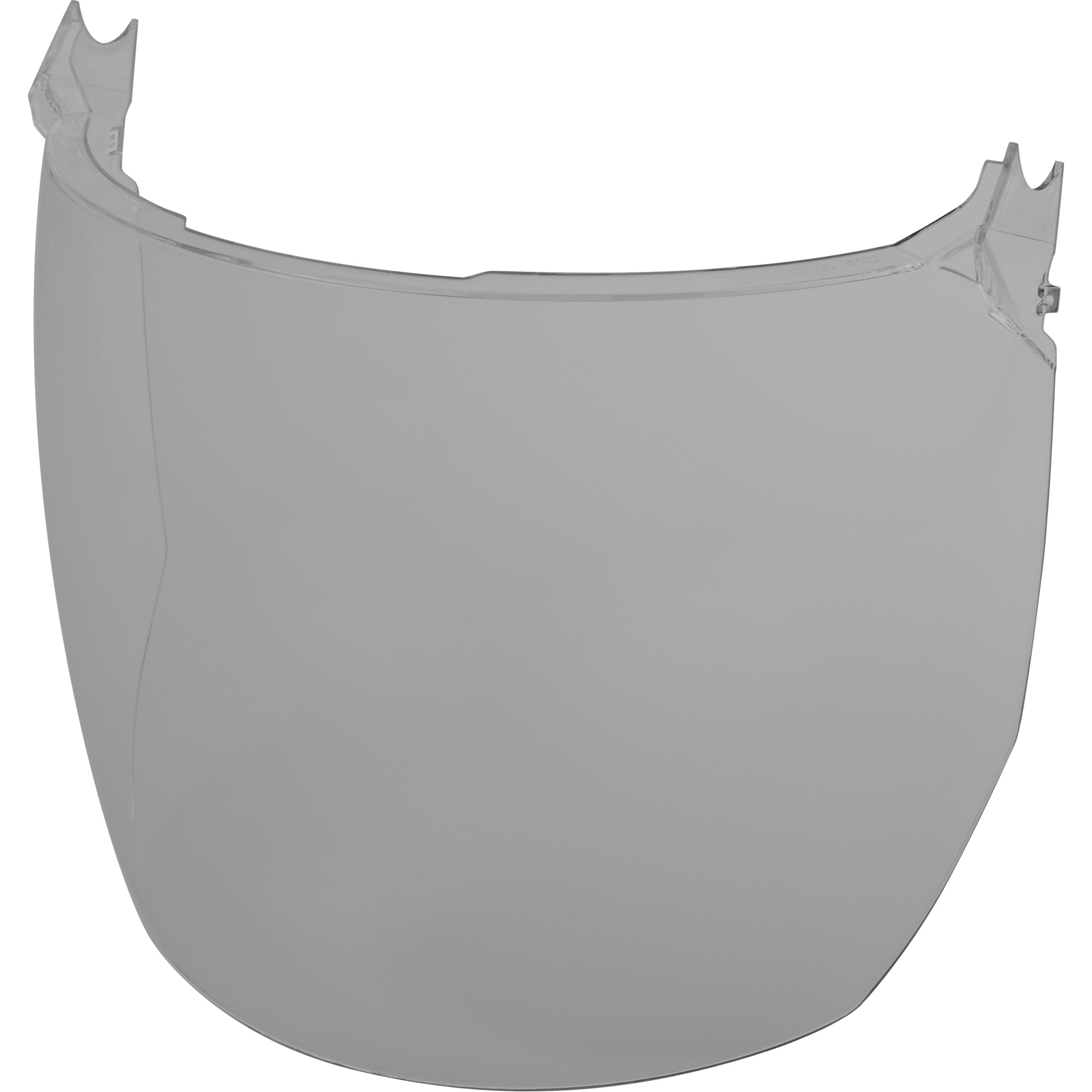 Lentilles de remplacement d’écran facial, Polycarbonate, Teinte Grise/fumée