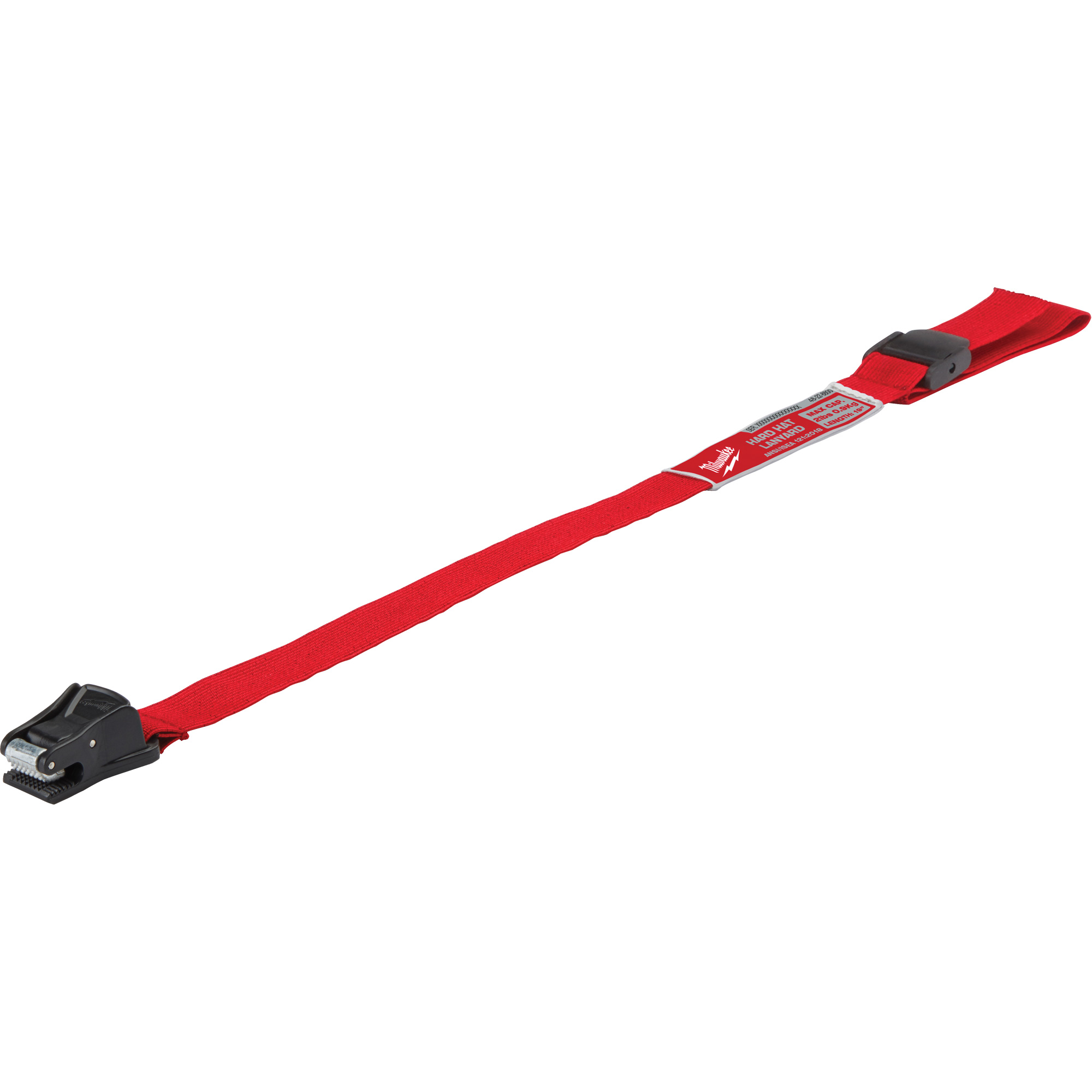 Longe pour casque de sécurité, Longueur fixe, Attache/boucle