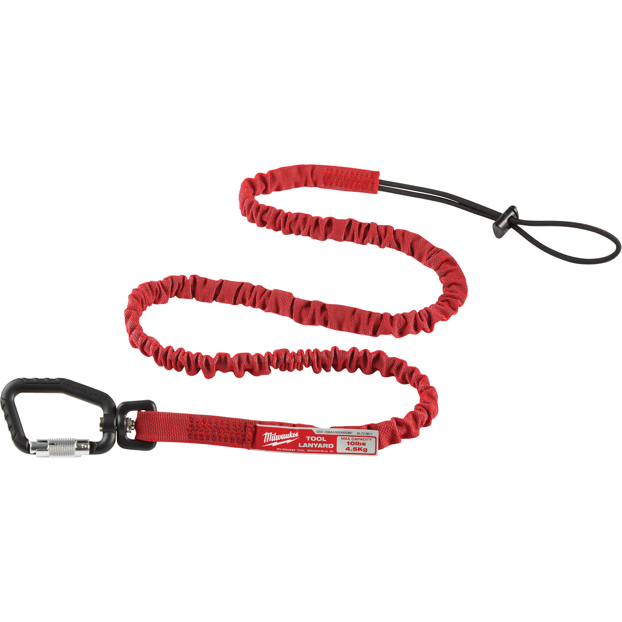 Longe verrouillable pour outils à portée étendue, Tendeur, Mousqueton/boucle