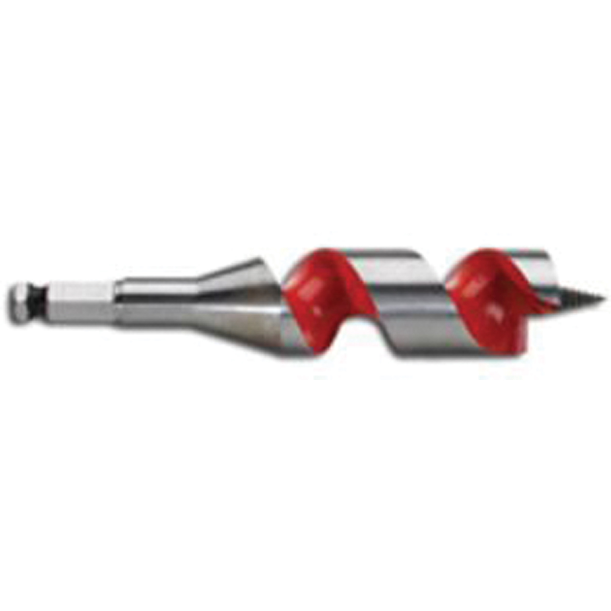 Longue mèche hélicoïdale pour perceuse, Diamètre de 1-1/4, Cannelure 3", Tige 7/16" hexagonal