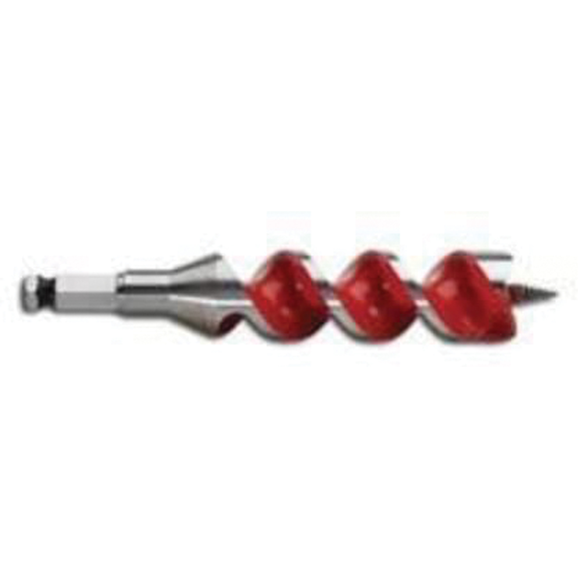 Longue mèche hélicoïdale pour perceuse, Diamètre de 1", Cannelure 4", Tige 7/16" hexagonal