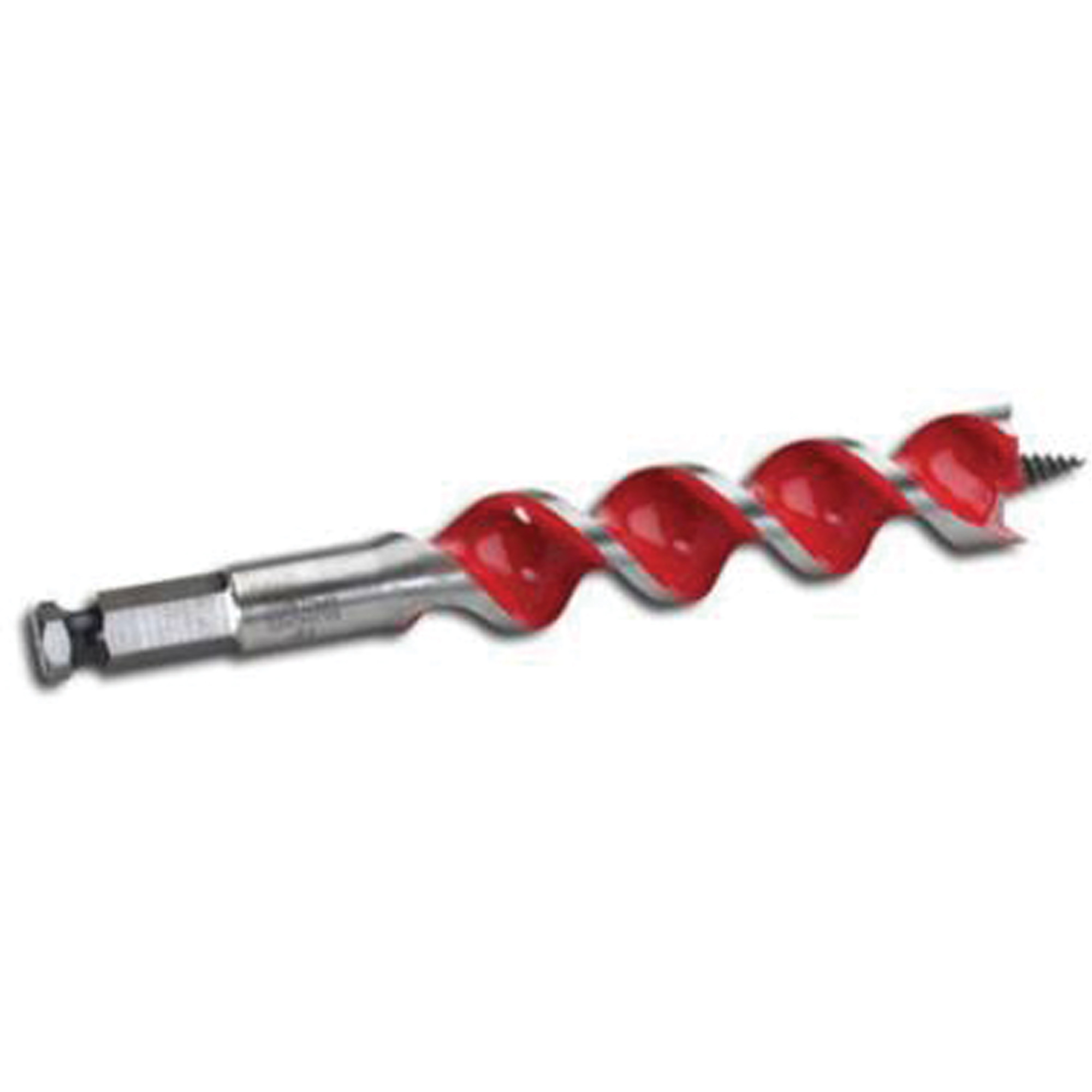 Longue mèche hélicoïdale pour perceuse, Diamètre de 7/8", Cannelure 4", Tige 7/16" hexagonal