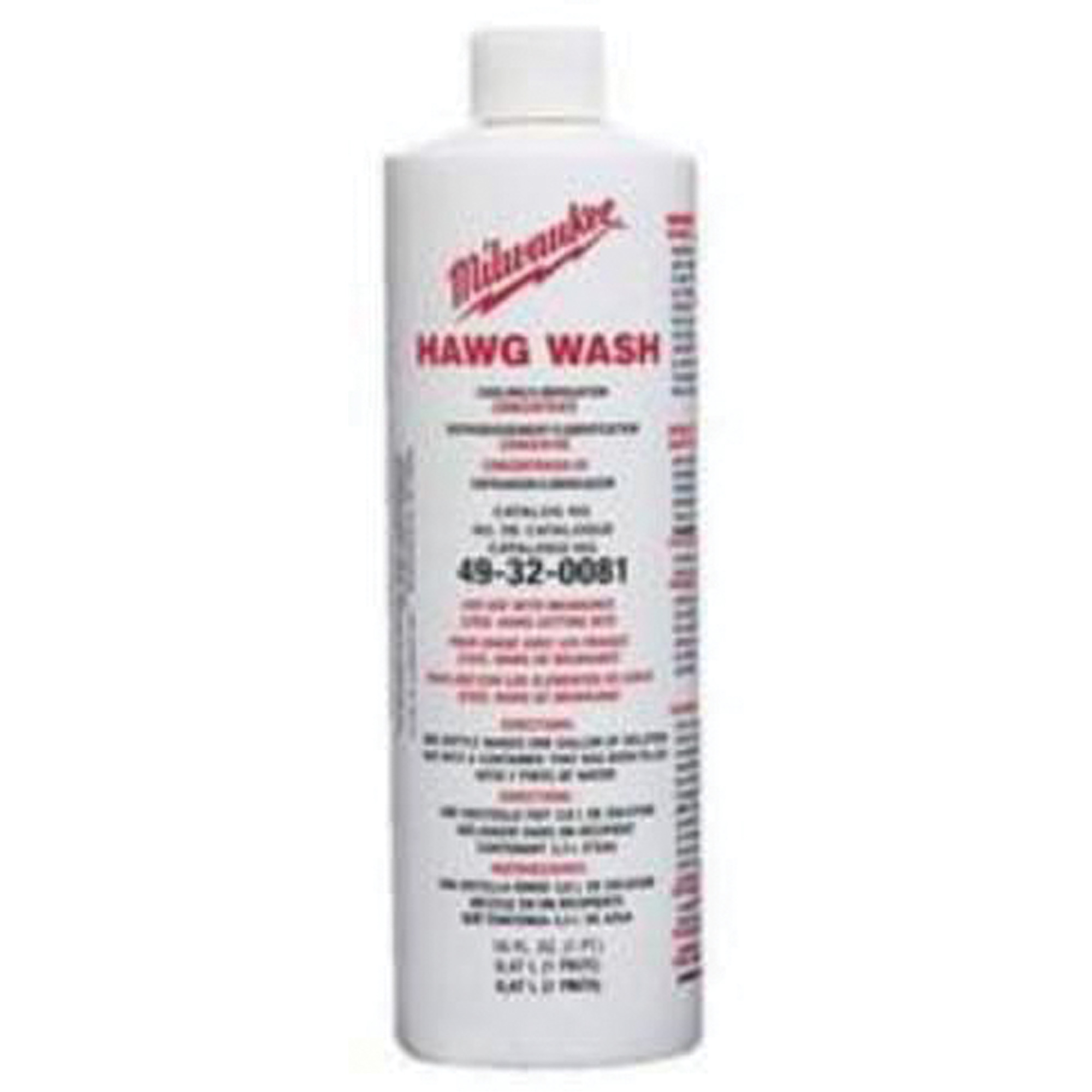 Lubrifiant de lavage Hawg, Bouteille