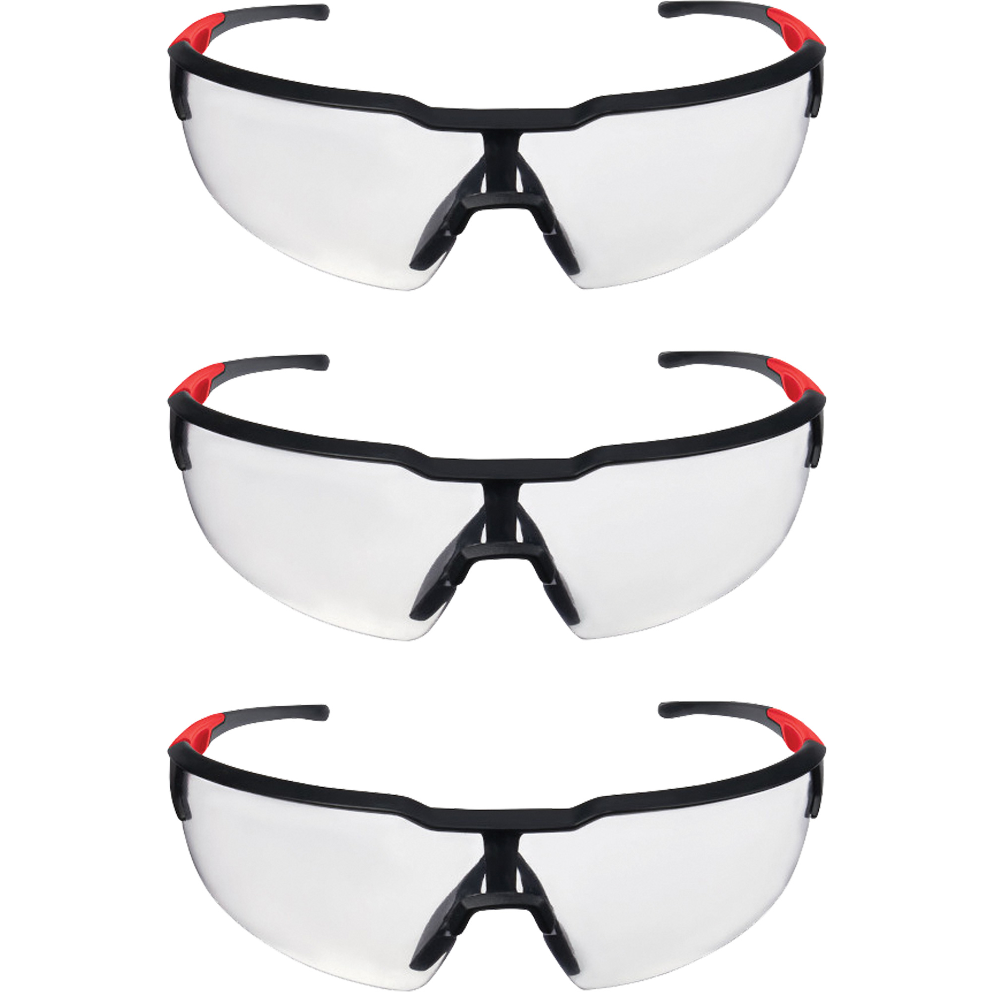 Lunettes de sécurité, Lentille Transparent, Anti-égratignures, ANSI Z87+/Répond ou surpasse la norme CSA Z94.3