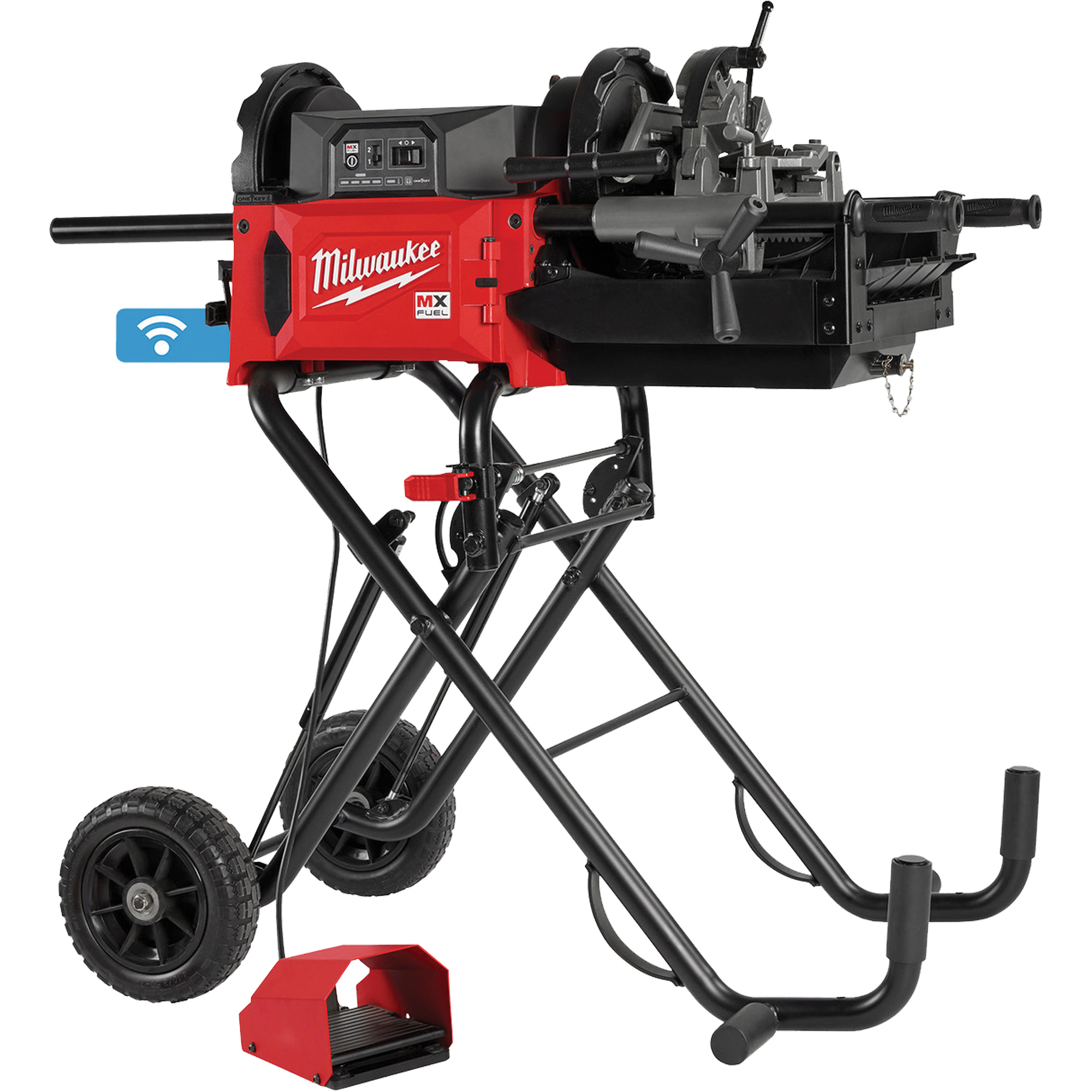 Machine à filetage de tuyaux MX FUELMC, Filetage de la tige 0" - 2"