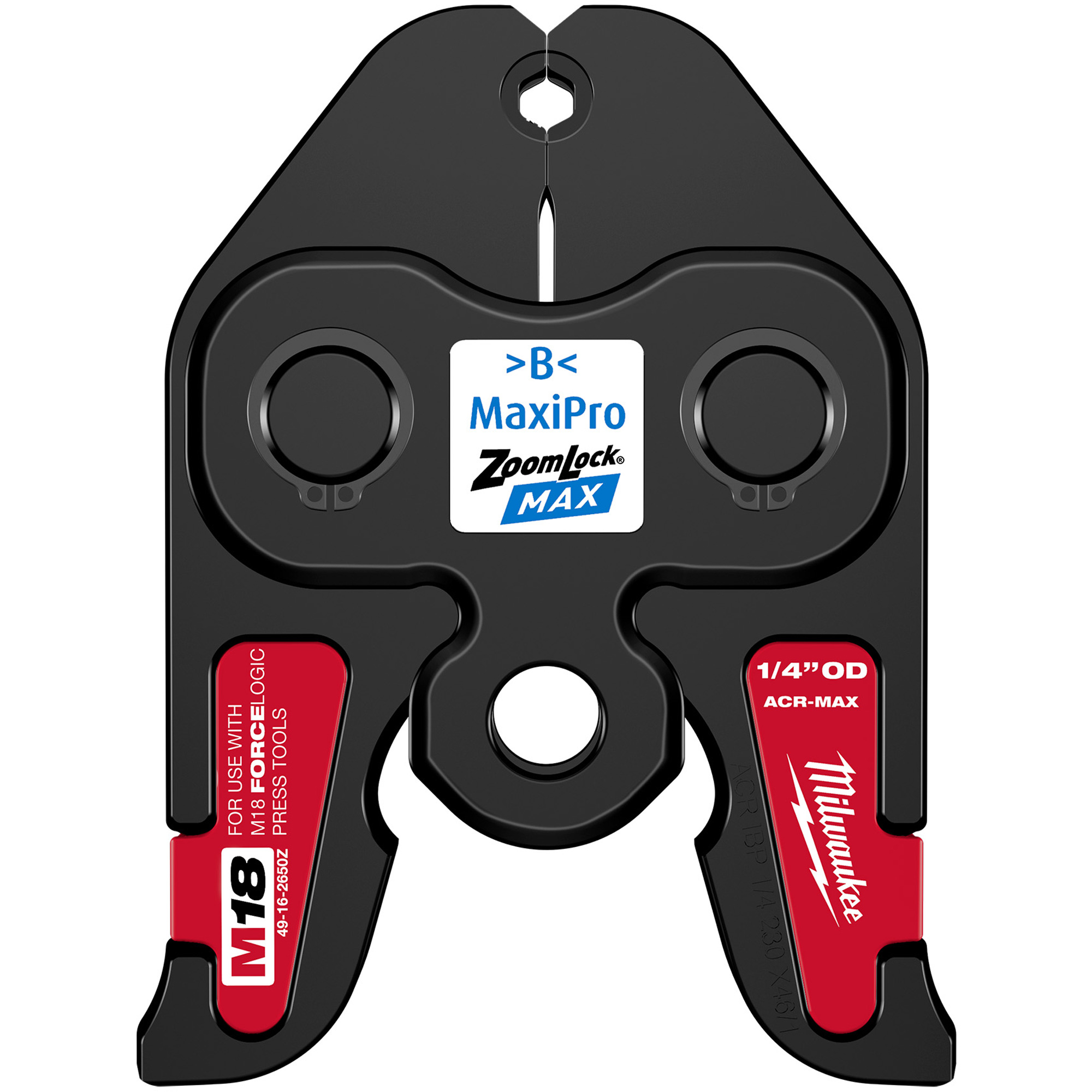 Mâchoire de presse ZoomLockMD MAX 1/4" pour outils de presse M18MC FORCE LOGICMC