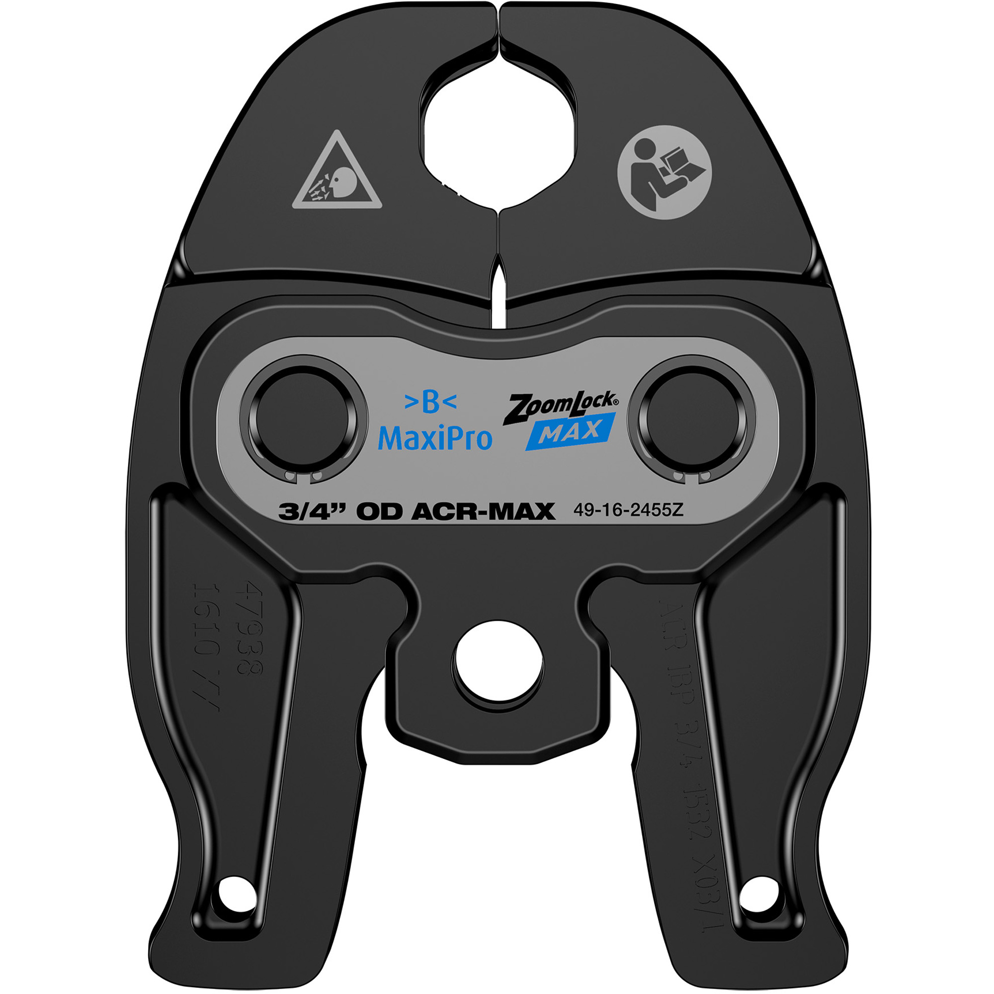 Mâchoire de presse ZoomLockMD MAX 3/4" pour outils de presse M12MC FORCE LOGICMC