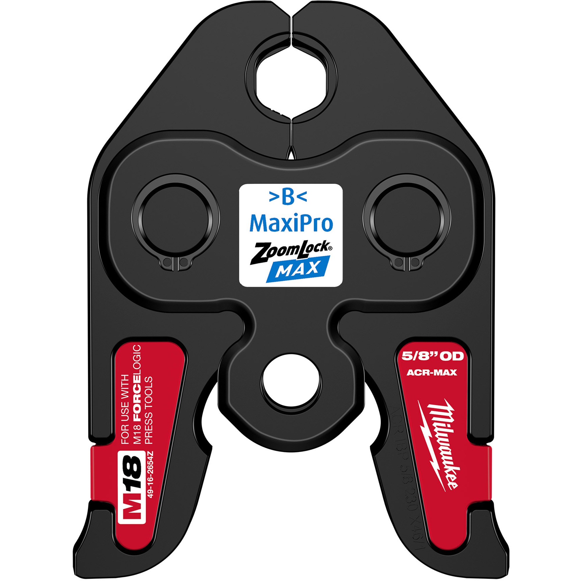Mâchoire de presse ZoomLockMD MAX 5/8" pour outils de presse M18MC FORCE LOGICMC