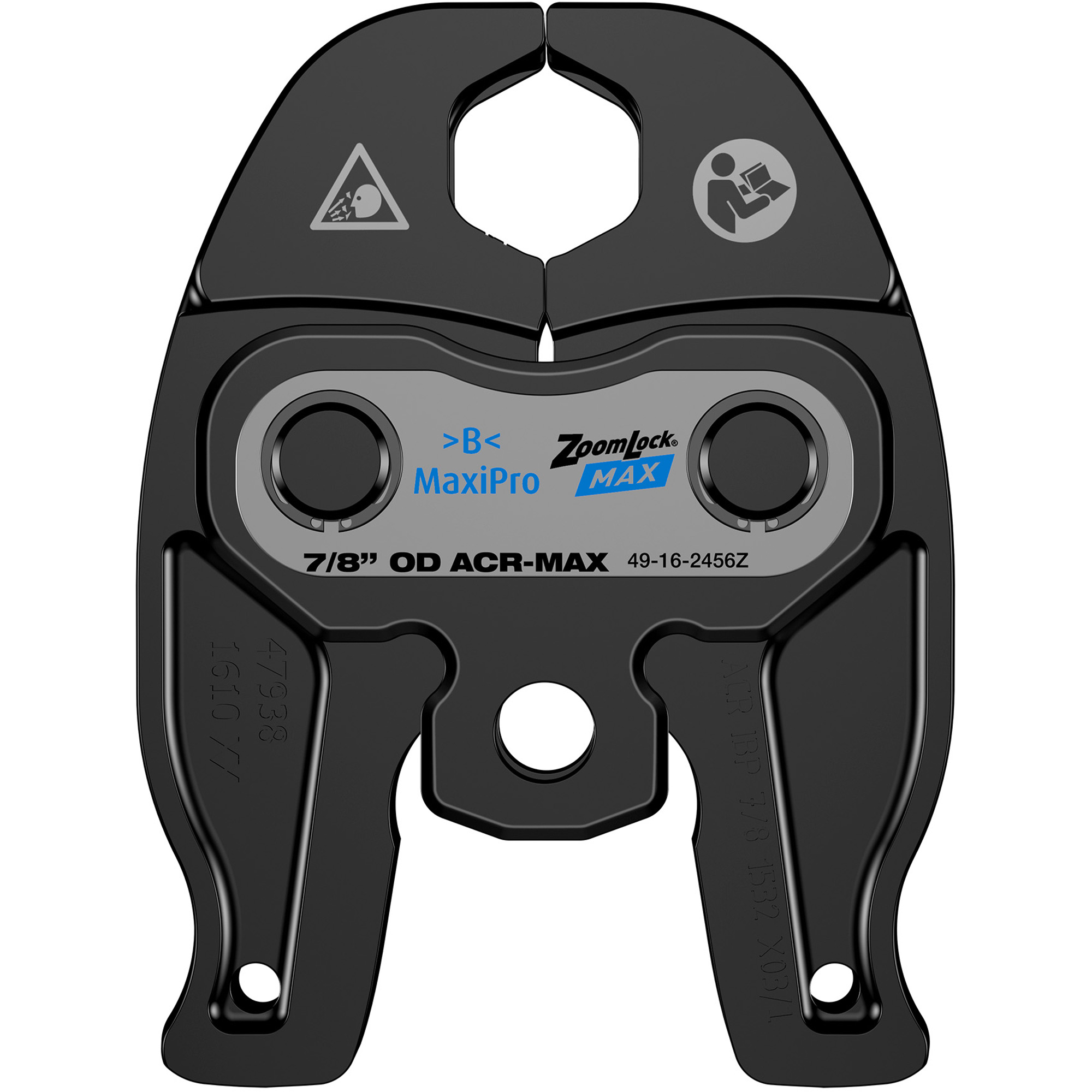 Mâchoire de presse ZoomLockMD MAX 7/8" pour outils de presse M12MC FORCE LOGICMC