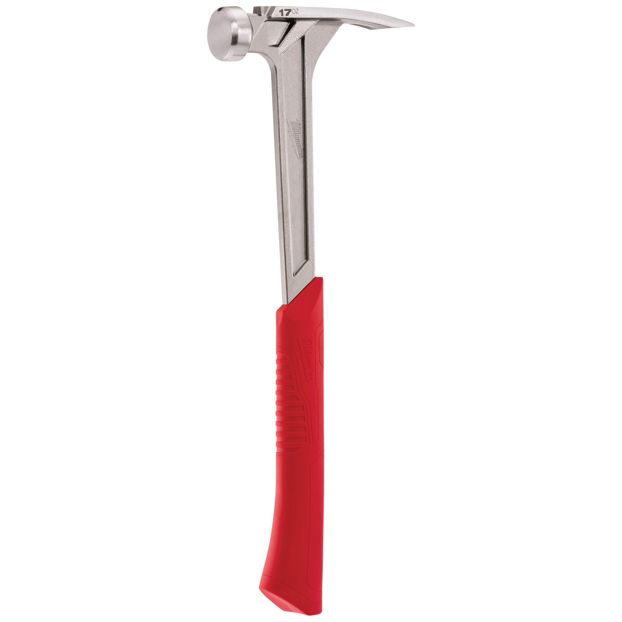 Marteau de charpente à face tendre, 17 oz, Prise en Acier plein, 16-1/8" lo