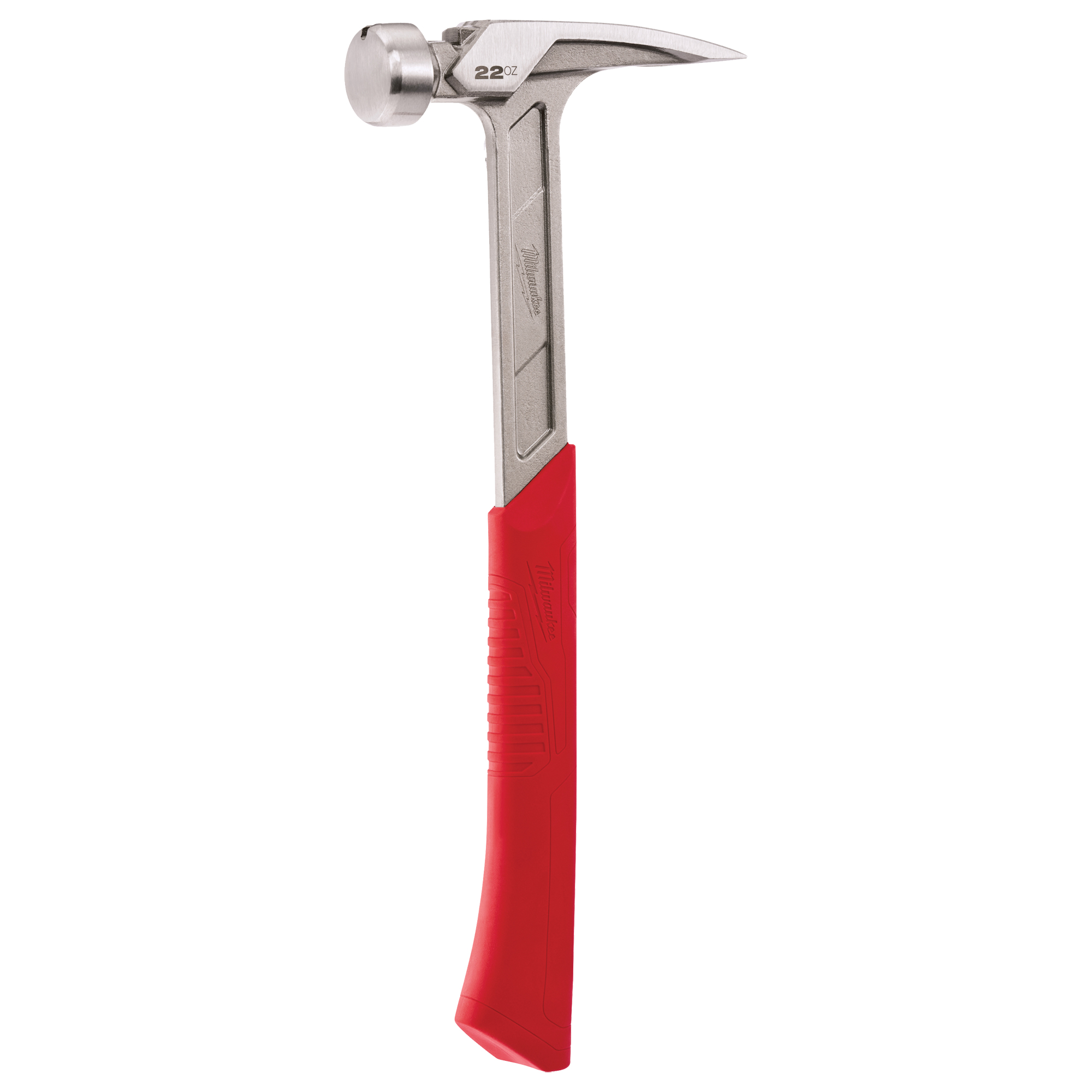Marteau de charpente à face tendre, 22 oz, Prise en Acier plein, 15" lo