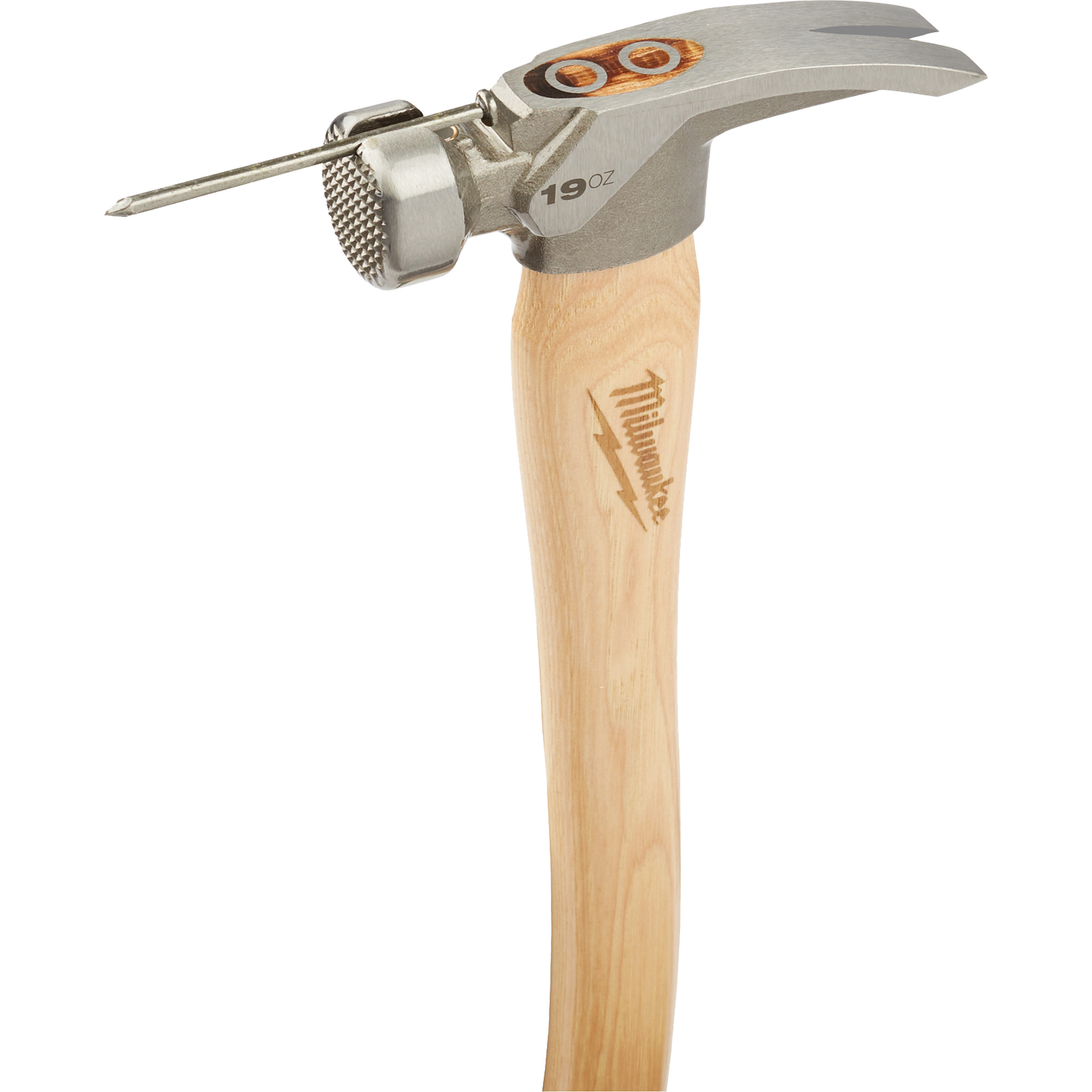Marteau de charpente à face usinée, 19 oz., Prise en Bois, 16" lo – Image 2