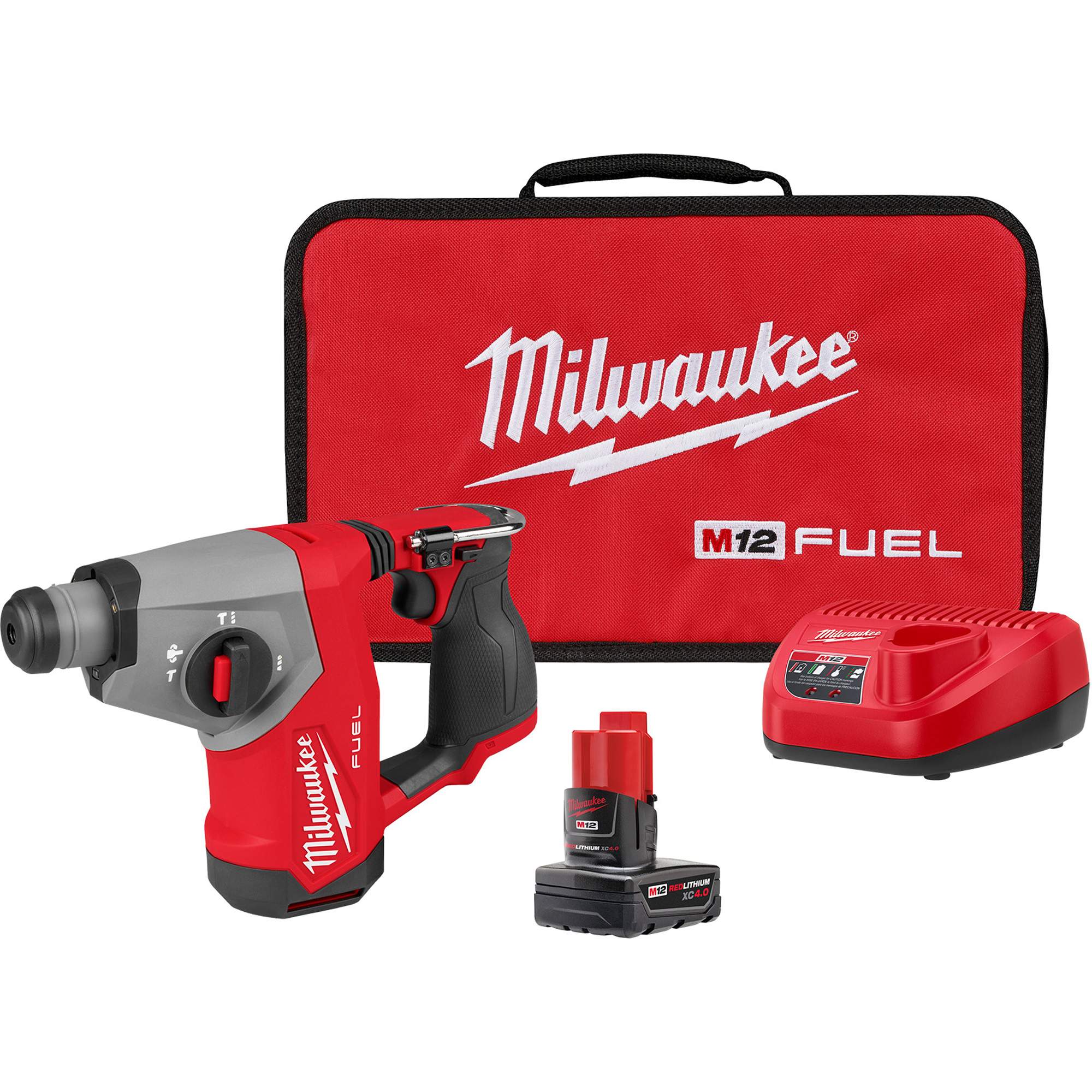 Marteau rotatif M12 FUELMC 5/8” SDS Plus, 12 V, 5/8", 1214 tr/min
